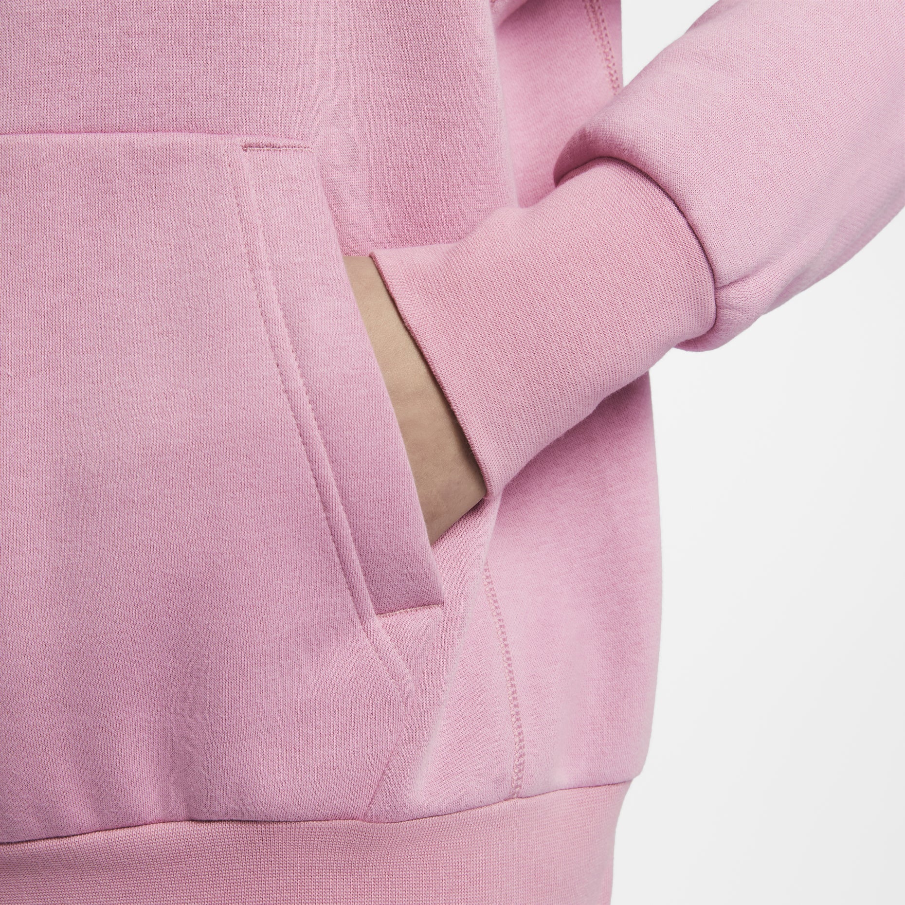 Nike Sabrina Fleece Basketball Hoodie Asia Sizing 'Pink Black' FV3206-699