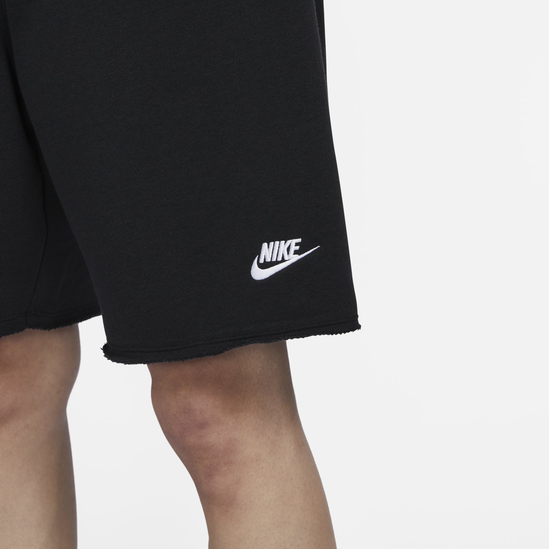Nike Club Fleece Alumni French terry shorts 'Black' DX0767-010