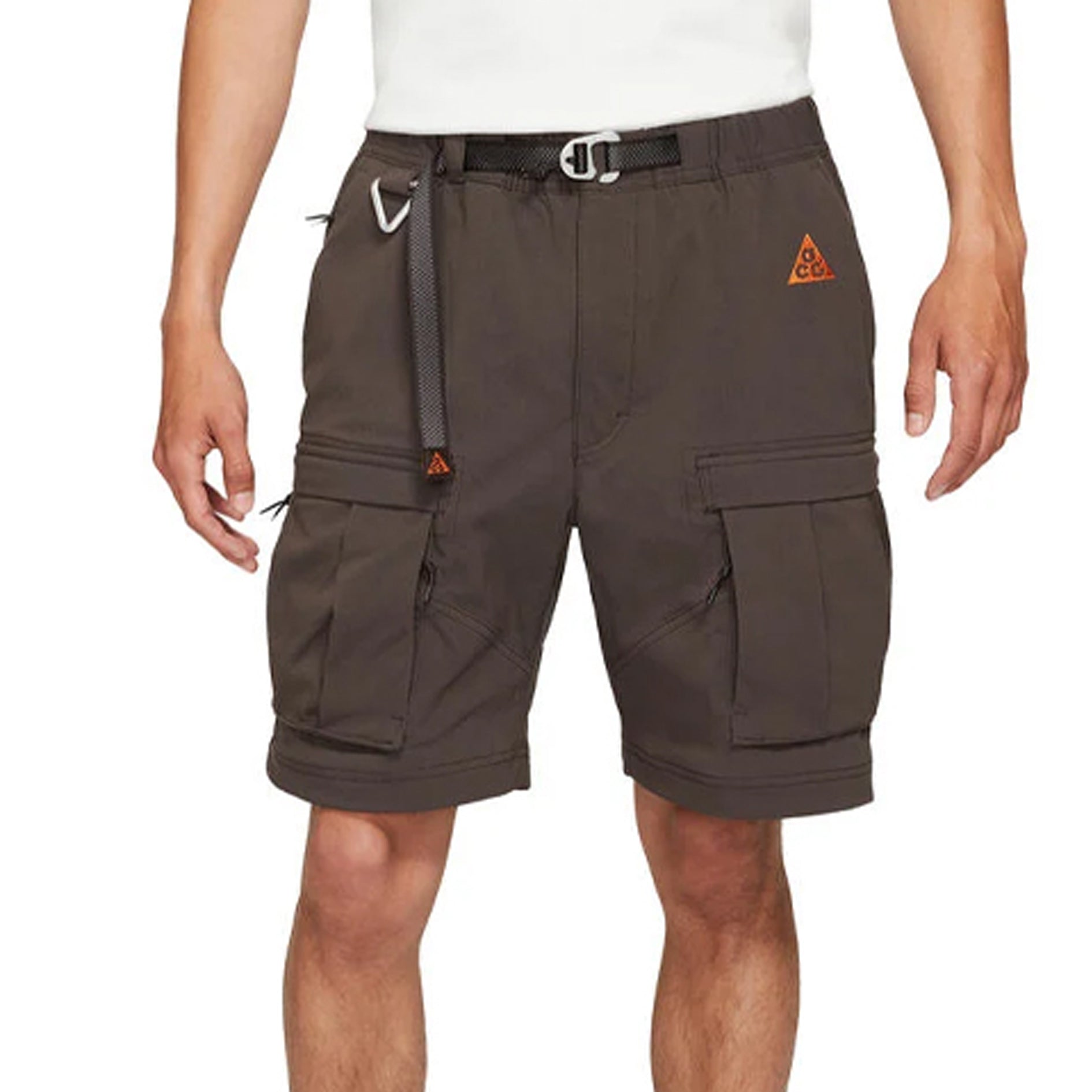 Men's Nike ACG 2 In 1 Waterproof Functional Multiple Pockets Casual Bundle Feet Long Pants/Trousers Brown CV0655-220