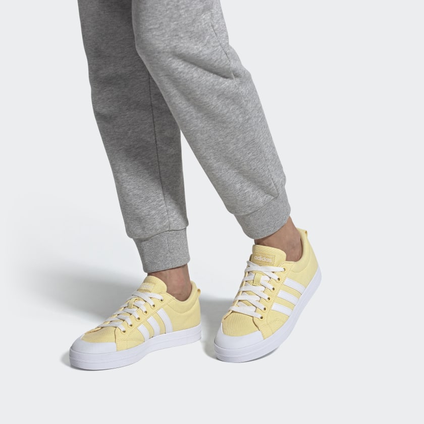 (WMNS) adidas neoSkate shoes 'Yellow White' FW2908