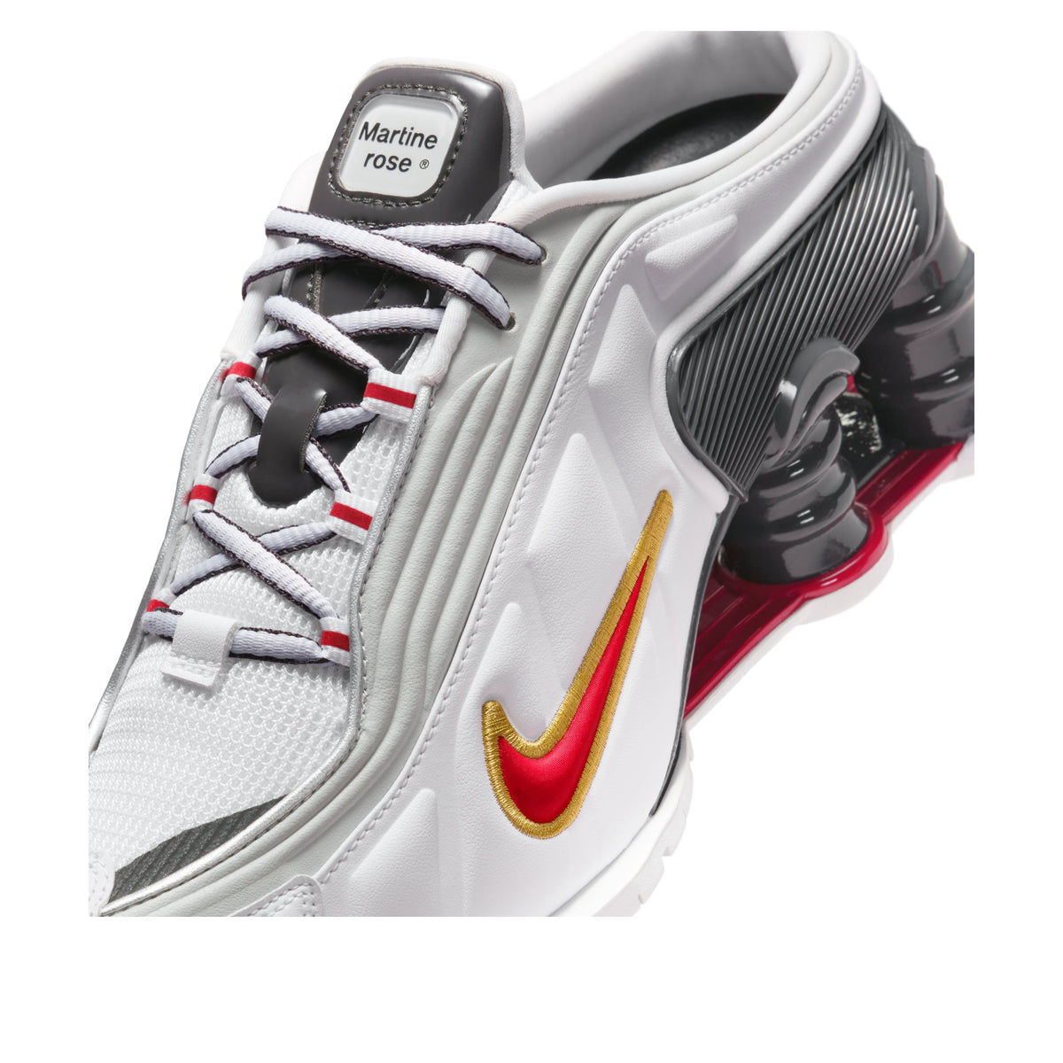 (WMNS) Nike x Martine Rose Shox MR4 Mule 'White Metallic Platinum' IM5420-100