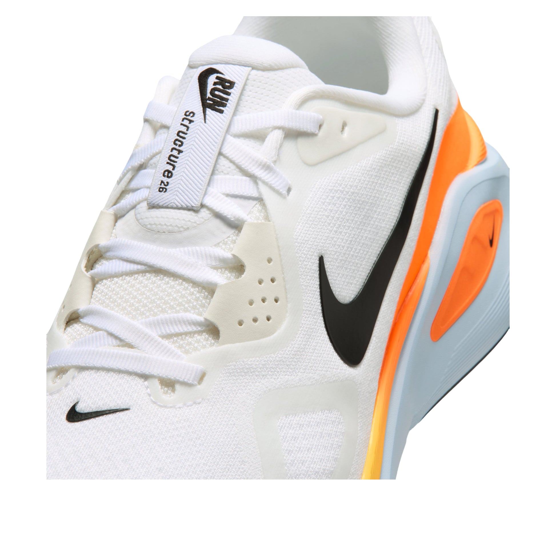 Nike Structure 26 Extra Wide 'White Total Orange' HQ2588-107