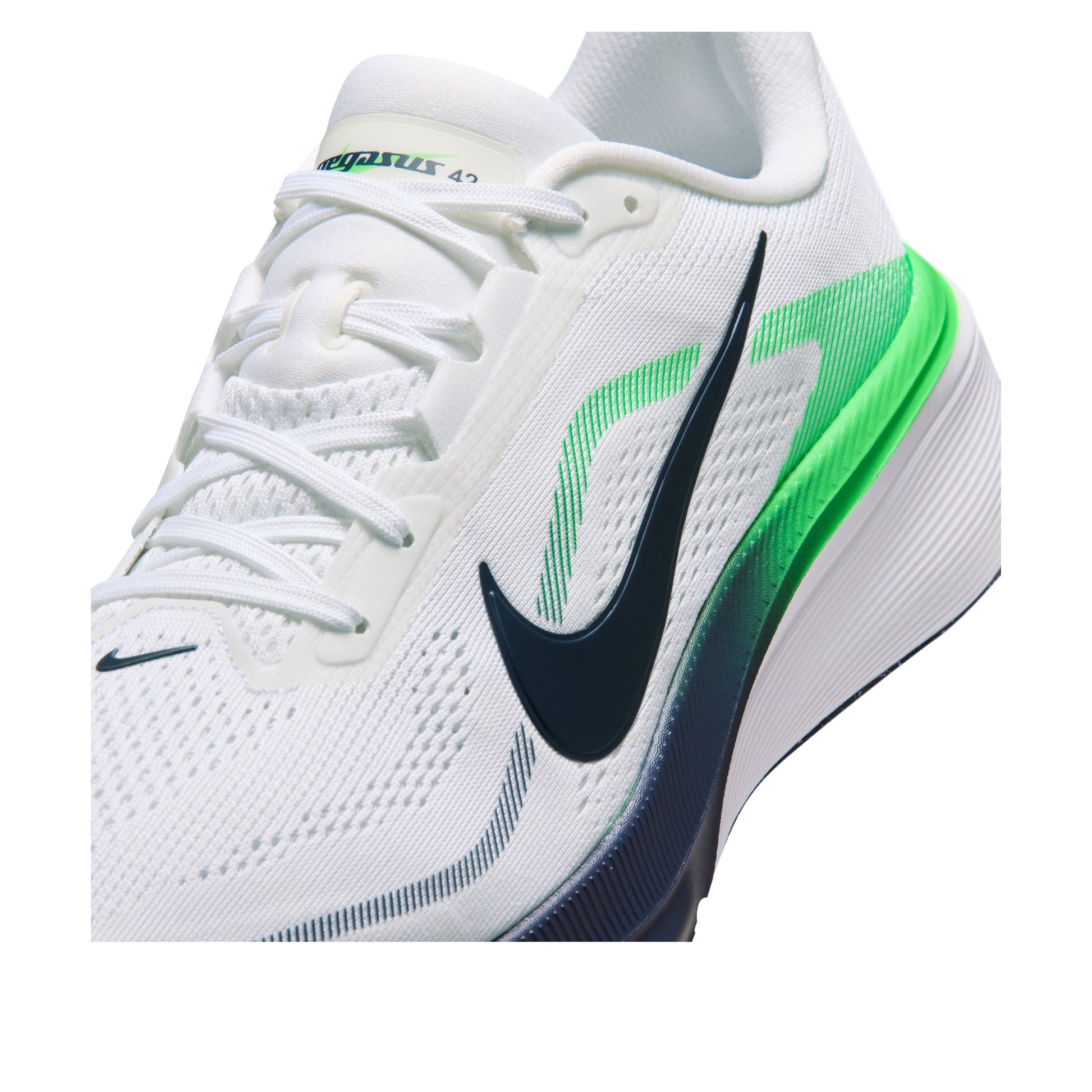 Nike Air Zoom Pegasus 42 'White Navy Green Spark' IB1873-107