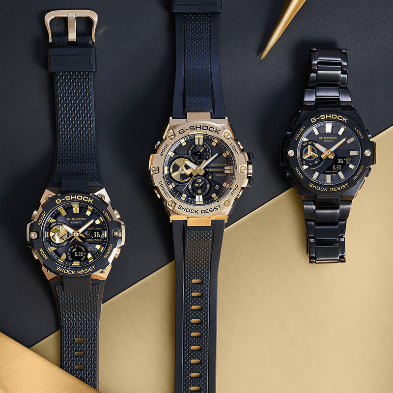 CASIO G-Shock G-Steel 'Black Gold' GST-B400GB-1A9PFT