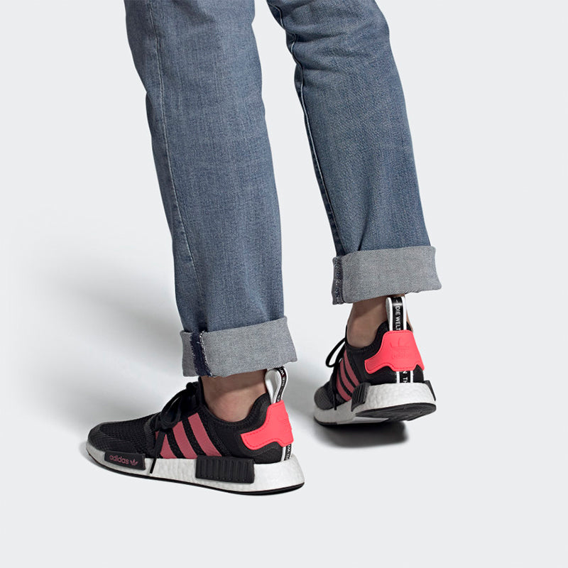 adidas NMD_R1 'Black Signal Pink' FV9153