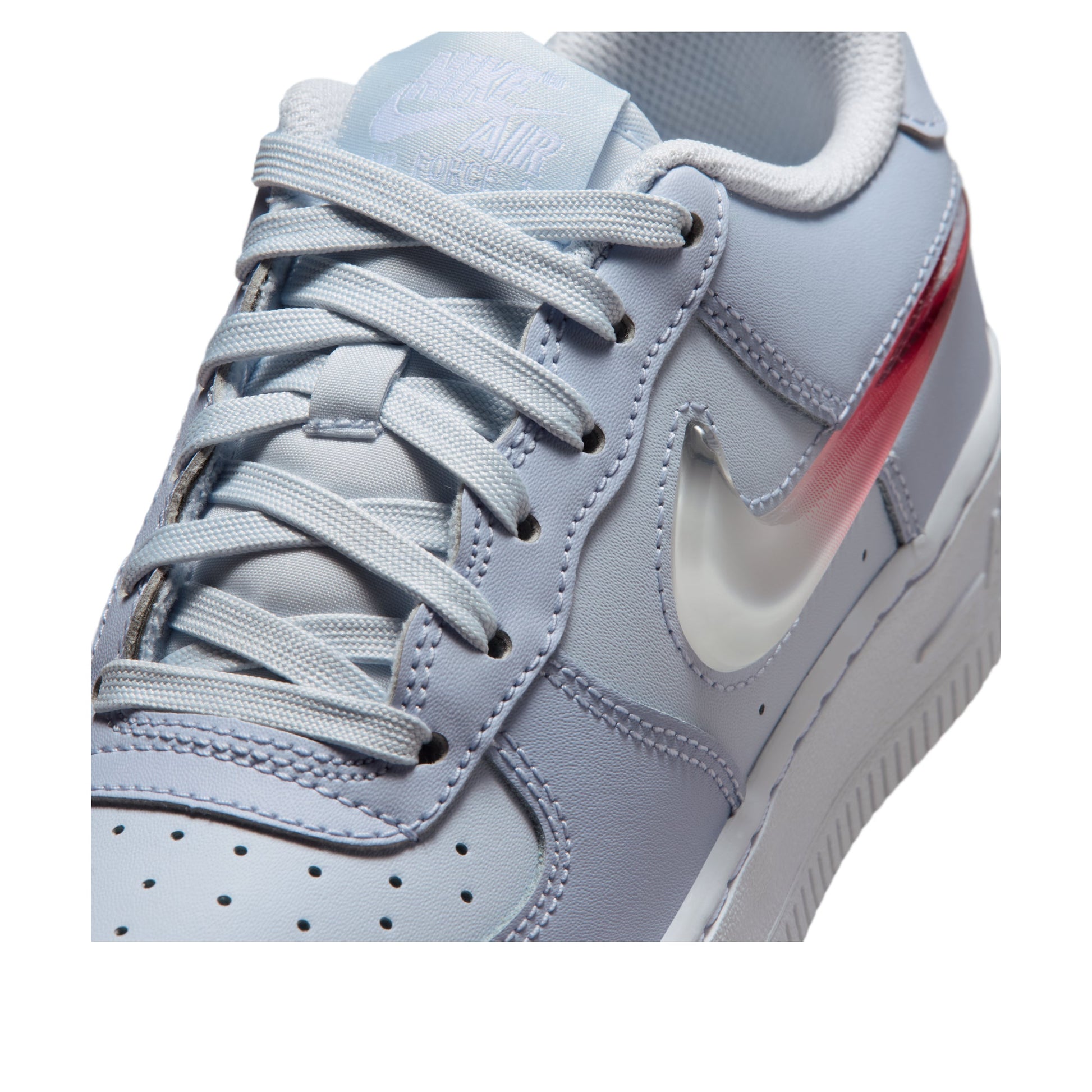 (GS) Nike Air Force 1 'Football Grey Ghost Tropical Pink' IR0595-001