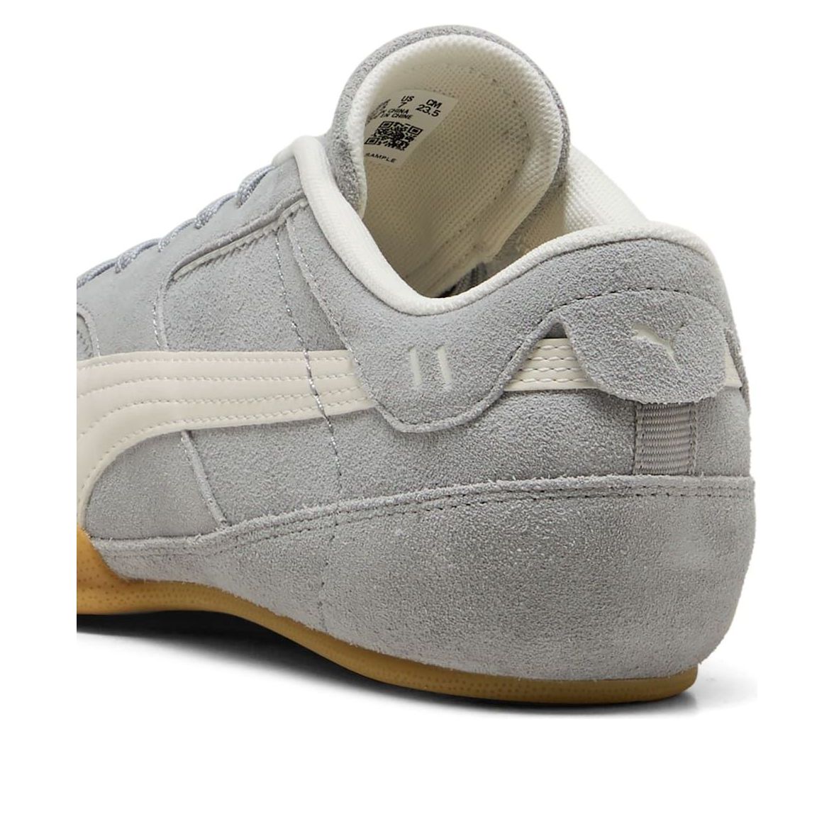 (WMNS) PUMA Bella Mina Suede 'Gray Echo Gum' 407671-02