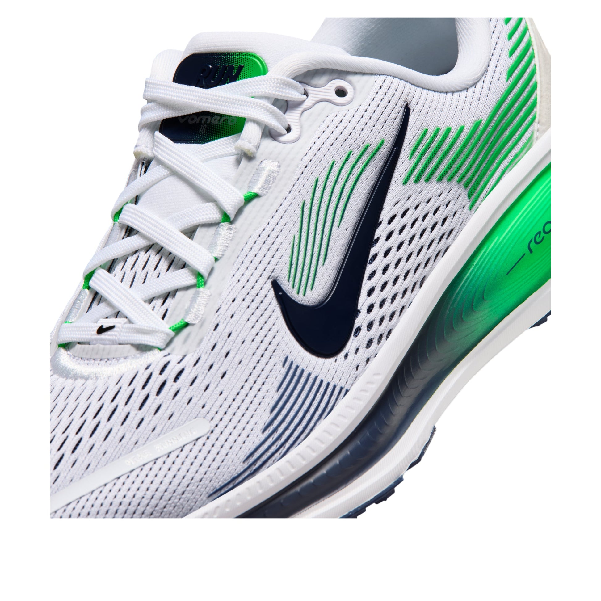 (GS) Nike Vomero 18 'White Navy Green Spark' HQ2157-116