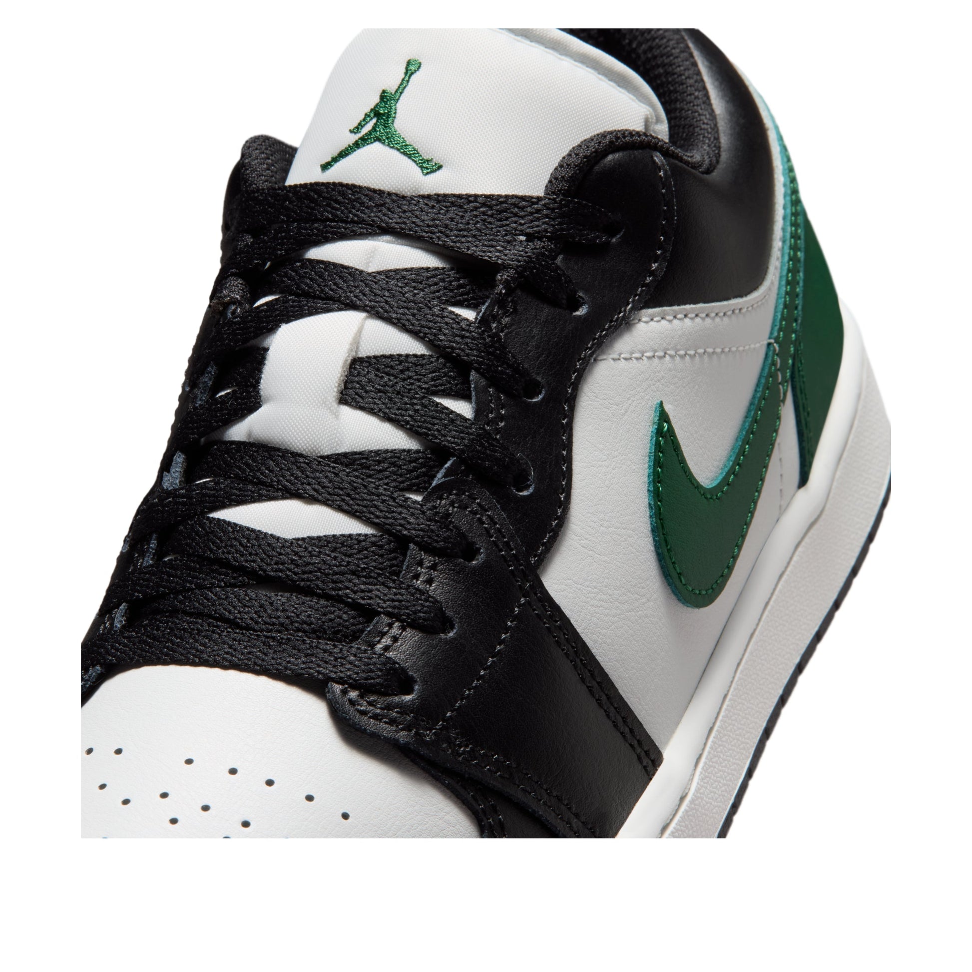 Air Jordan 1 Low 'Black Gorge Green' 553558-047