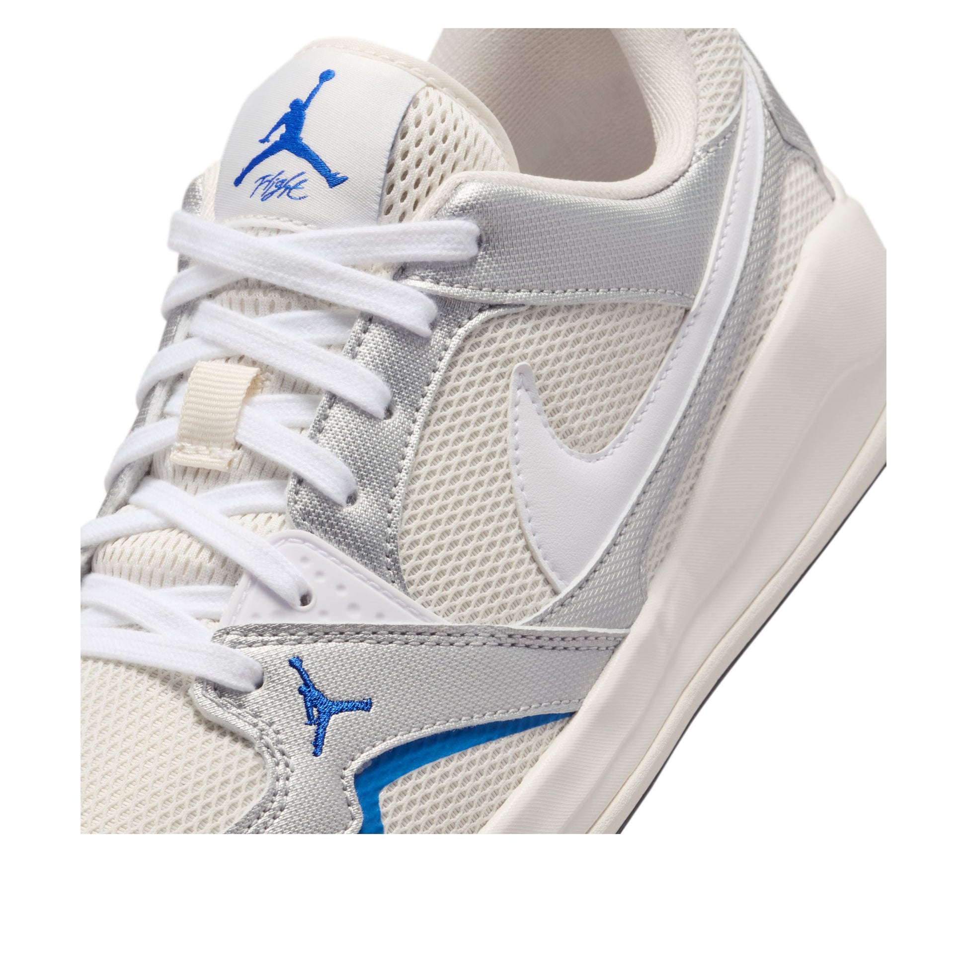 Jordan CMFT Era 'Phantom White Sail Game Royal Mtlc Silver Black' IW2023-011