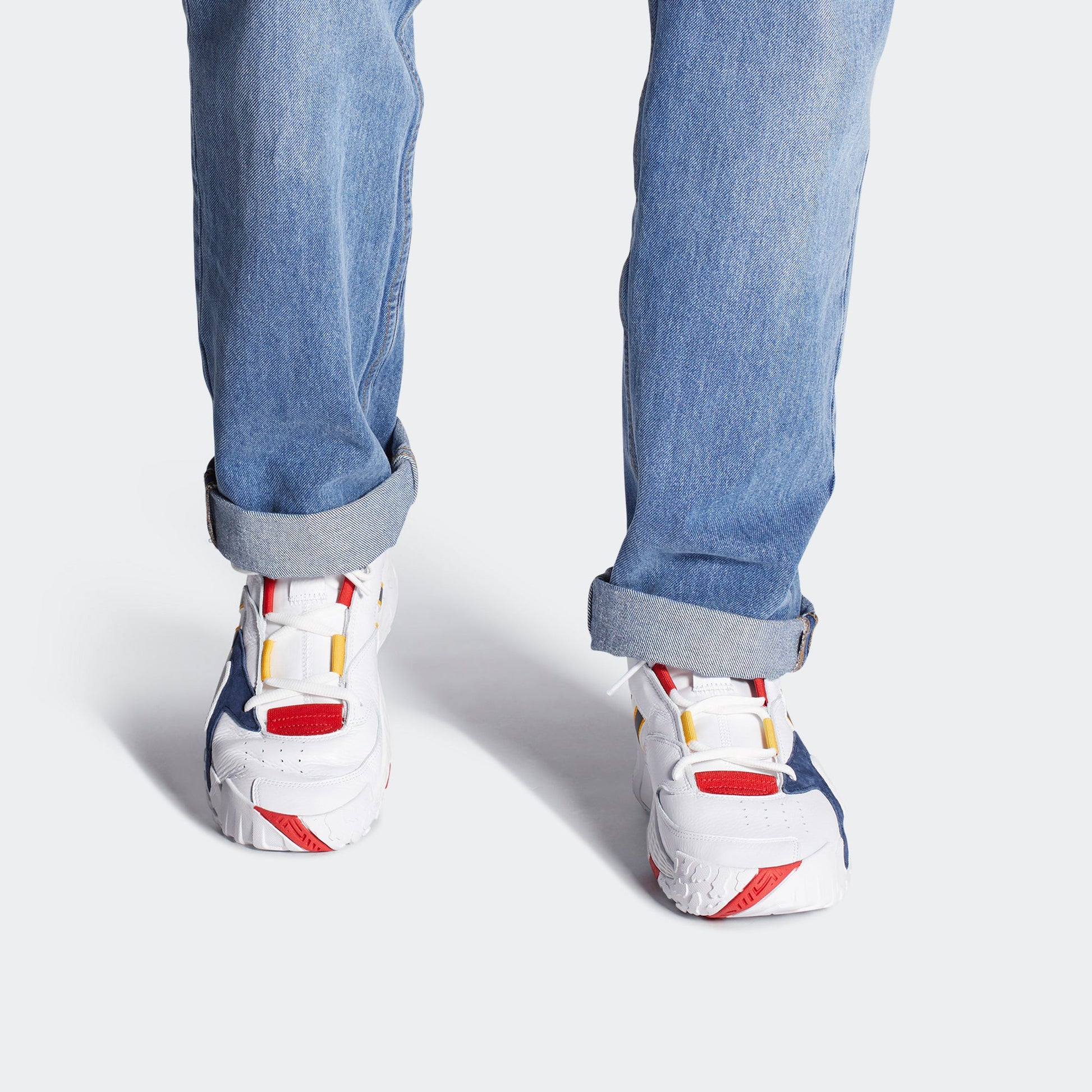 adidas Streetball 'White Navy Scarlet' FW8621