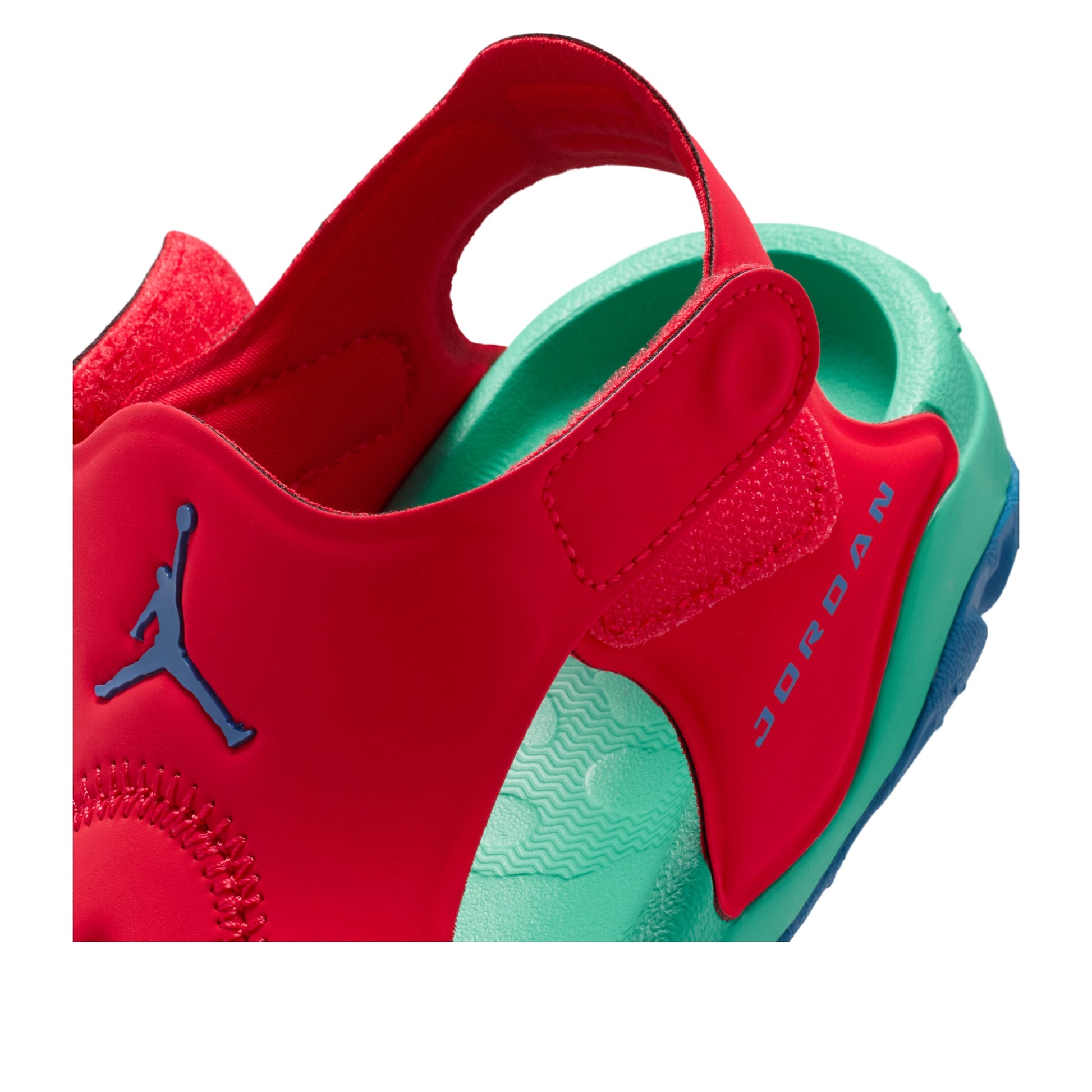 (PS) Jordan OTDR Sandals 'University Red Kinetic Green' HV8552-603