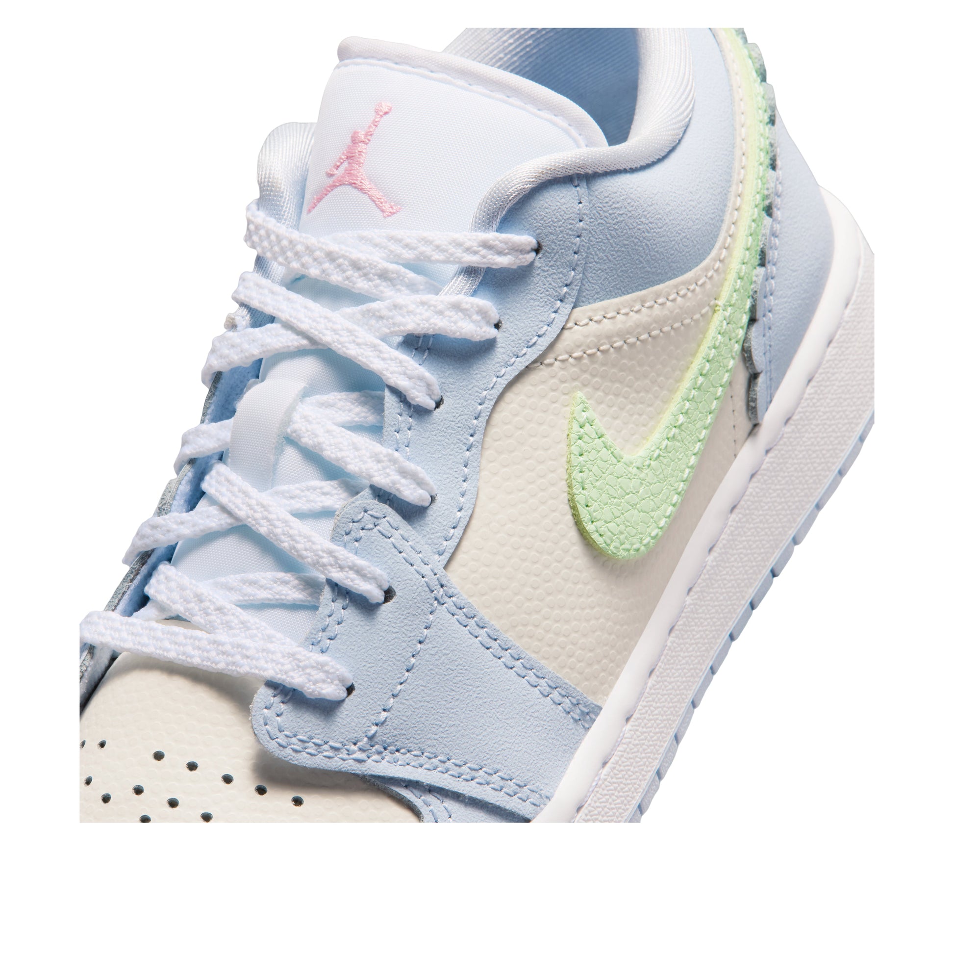 (GS) Jordan 1 Low SE 'Half Blue Sail Vapor Green' IB7113-403