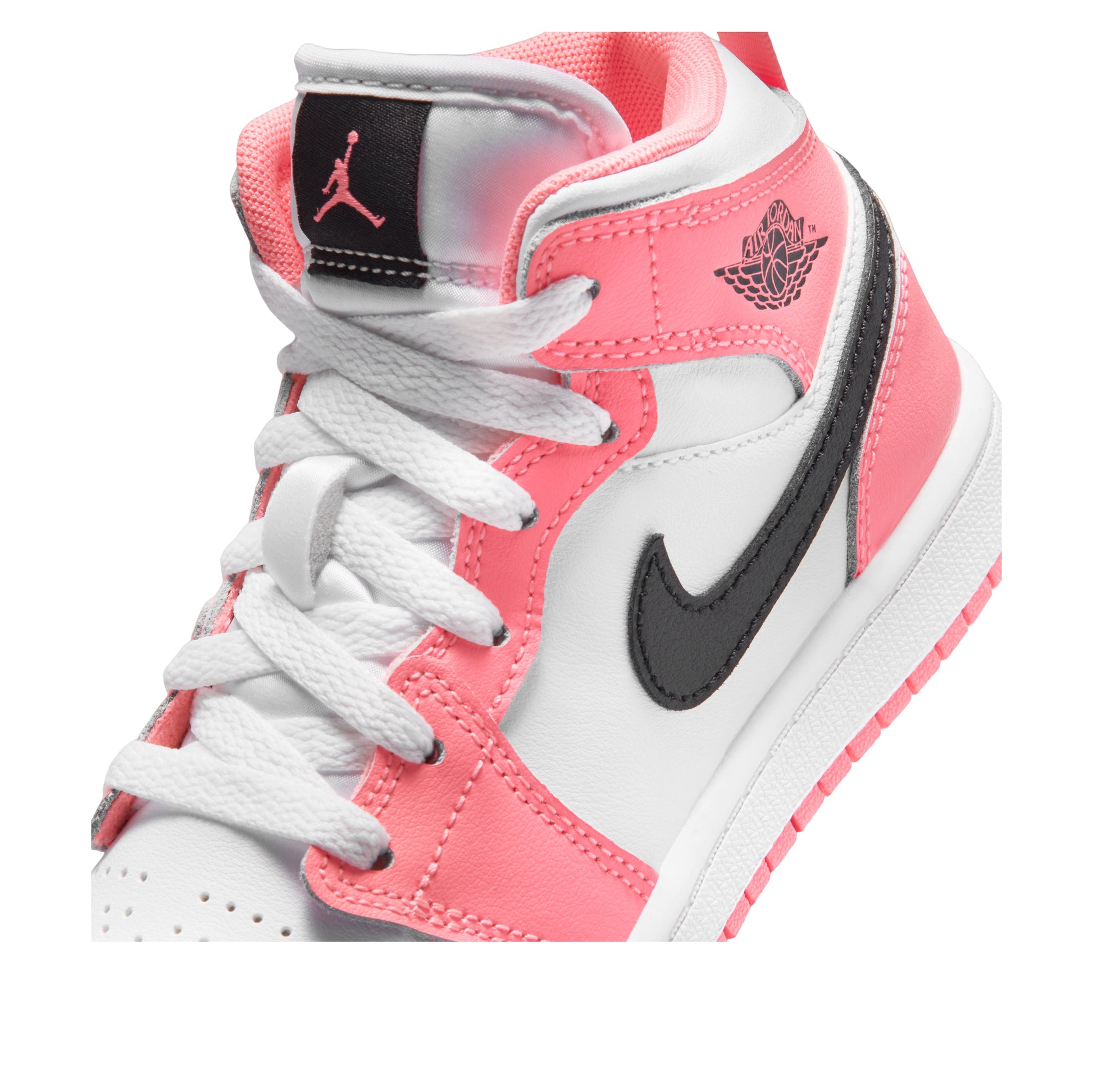 (PS) Air Jordan 1 Mid 'Pink Gaze White' DQ8424-602