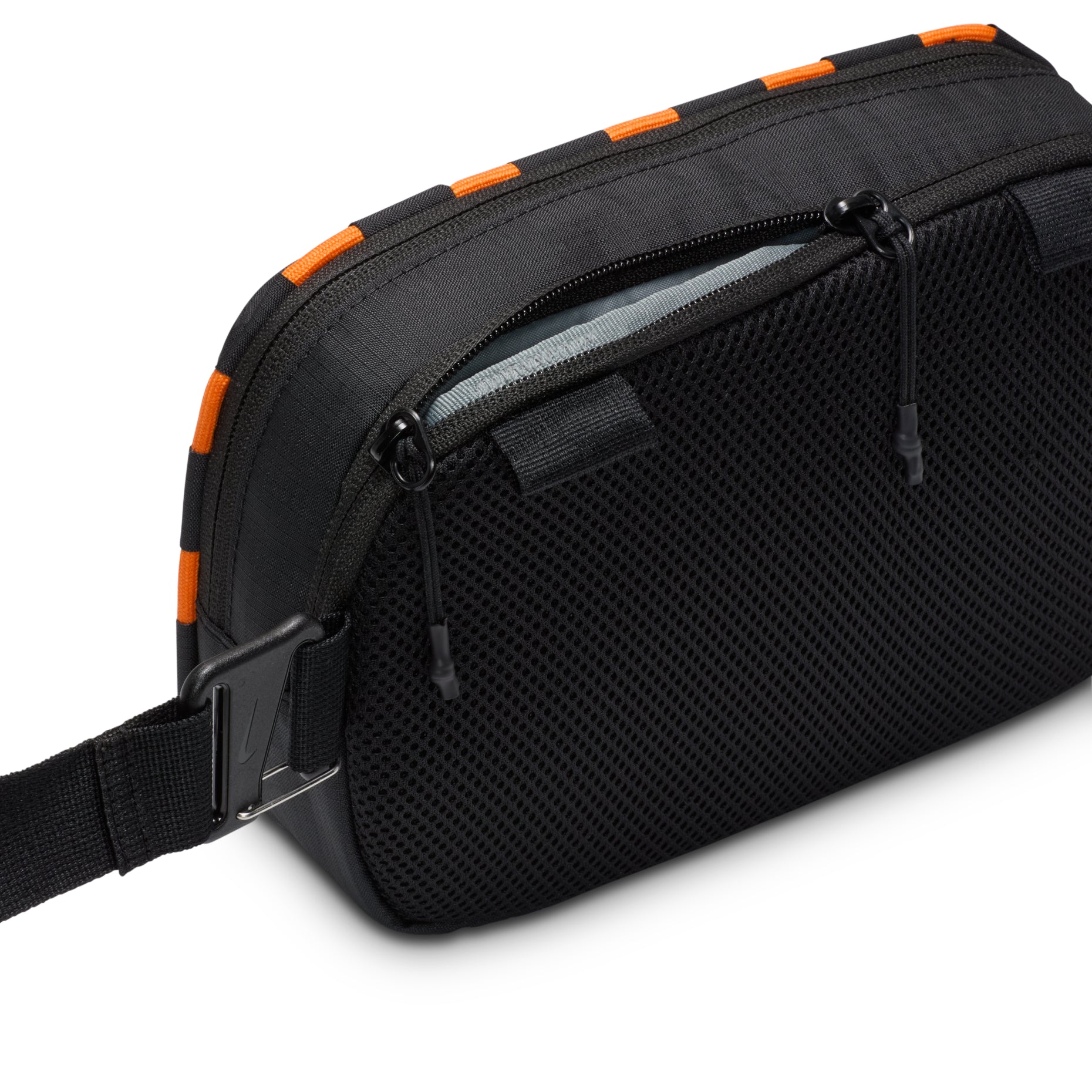 Nike 4L Hayward Patrol Crossbody Bag 'Black Safety Orange' HJ8229-010