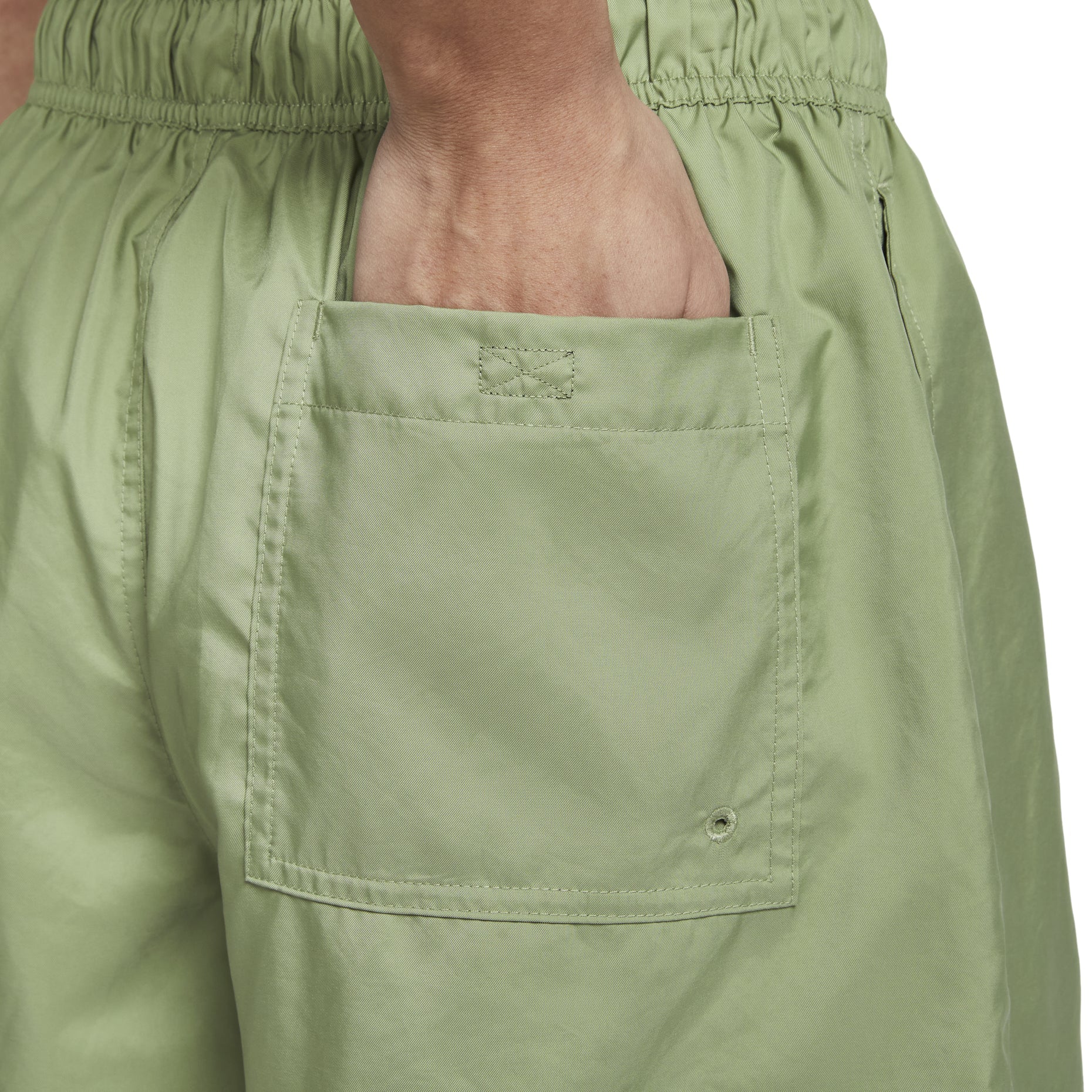 Nike Club Woven Flow Shorts Asia Sizing 'Oil Green' FN3308-386
