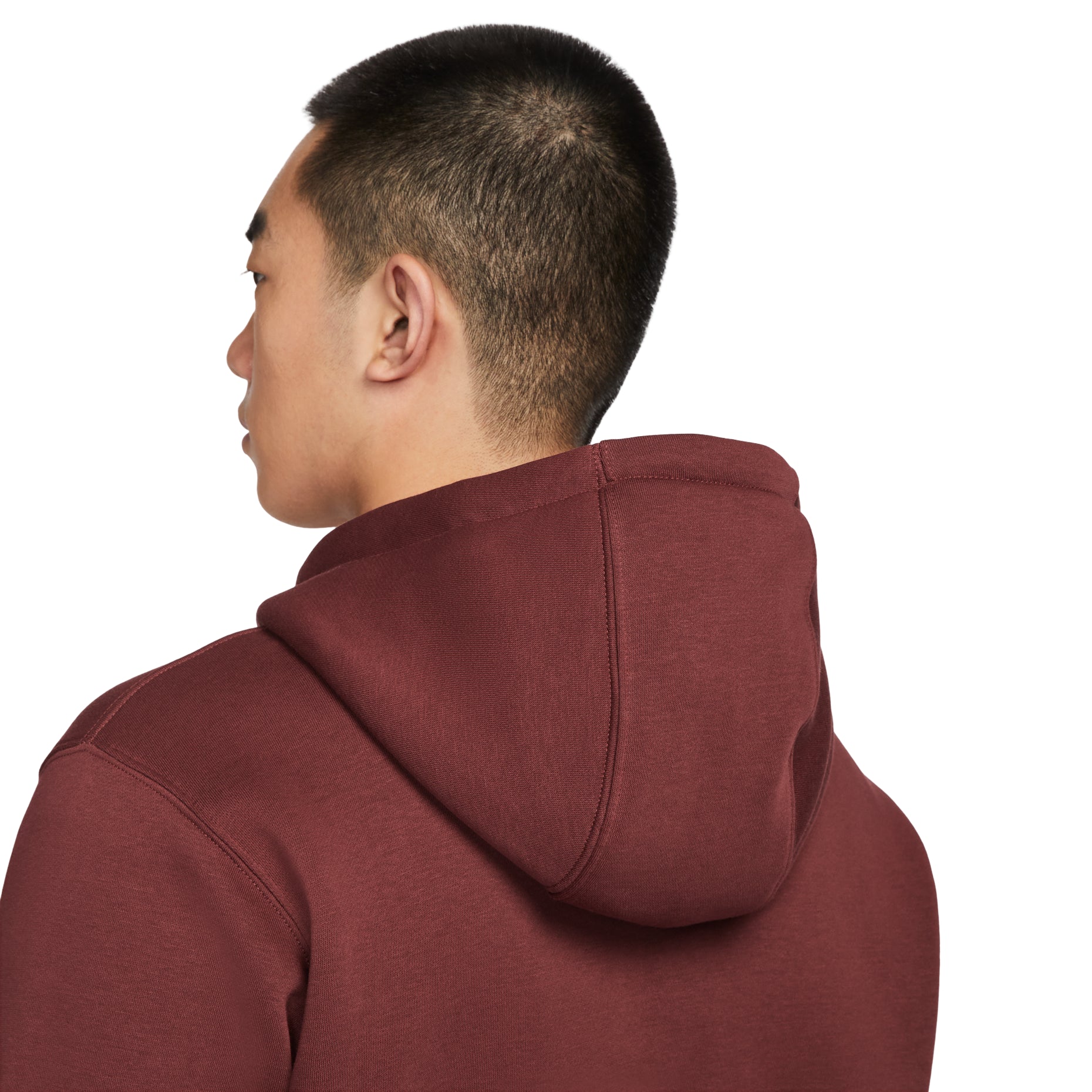 Nike Club Fleece Hoodie 'Deep Team Red' FN3862-619