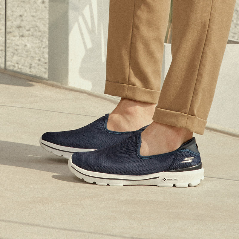 Skechers Go Walk 3 Sneaker Blue 54062-NVW