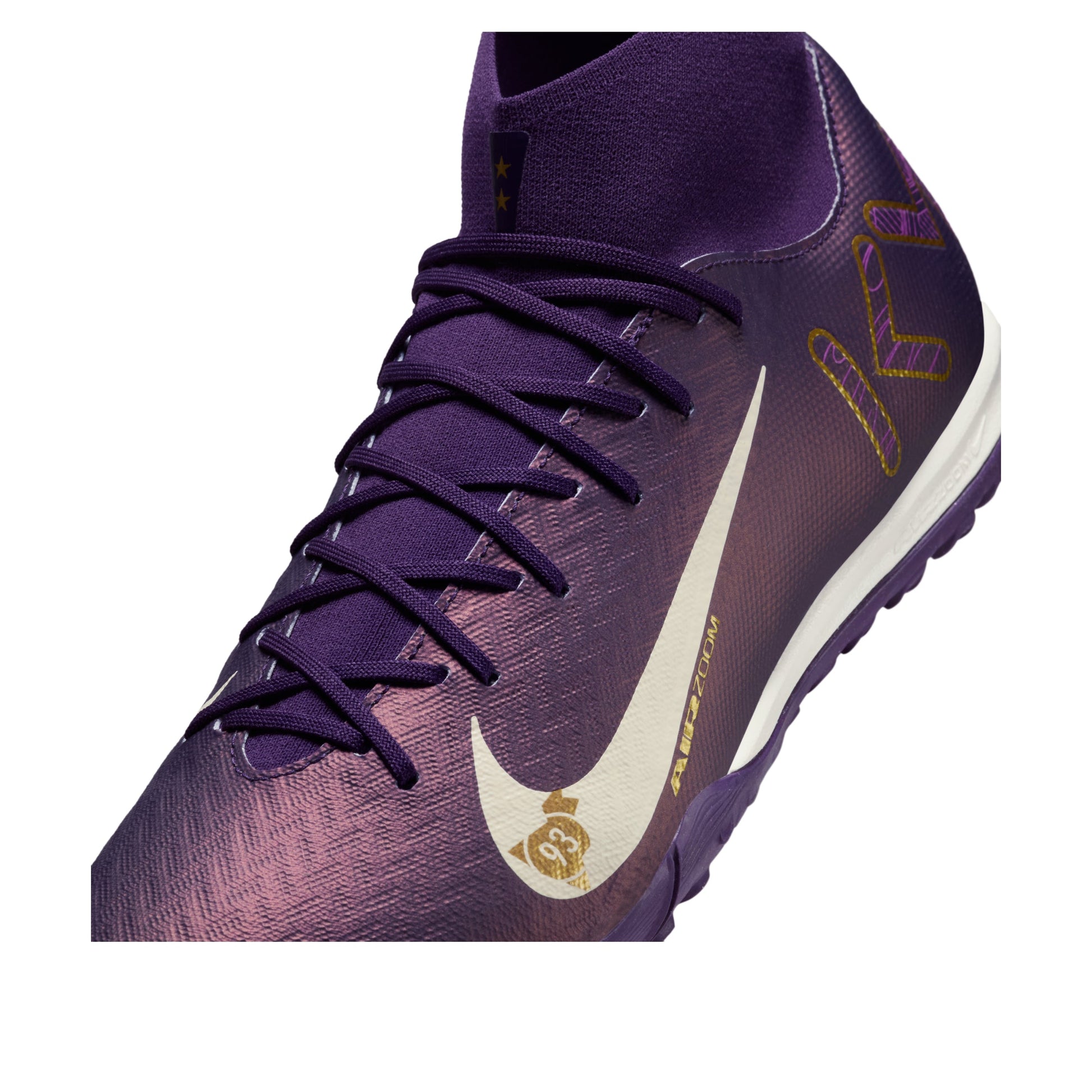 Nike Mercurial Superfly 10 Academy TF 'Kylian Mbapp-Grand Purple Pale Ivory' FQ8333-500