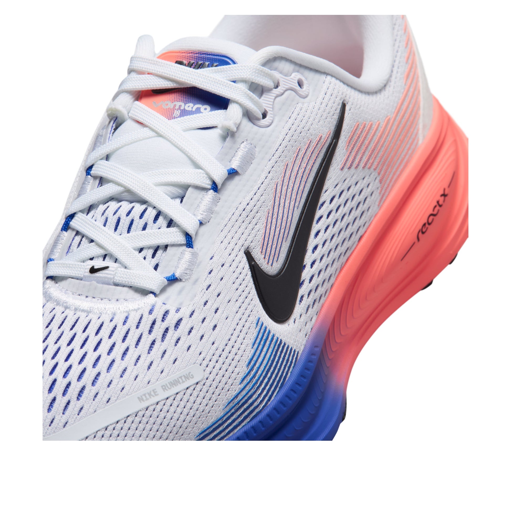 (GS) Nike Vomero 18 'Crisp White Blue Red' HQ2157-115