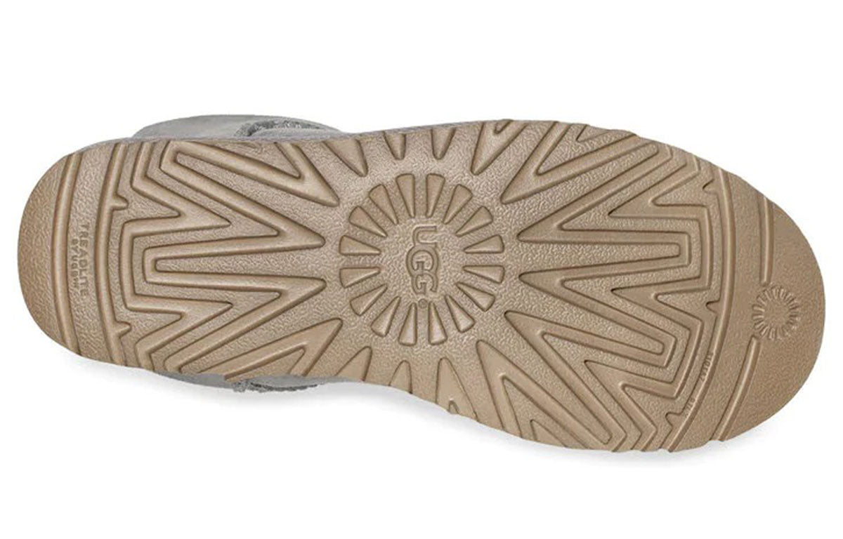 (WMNS) UGG Mini Bailey Bow II 'Grey' 1016501-SAMT