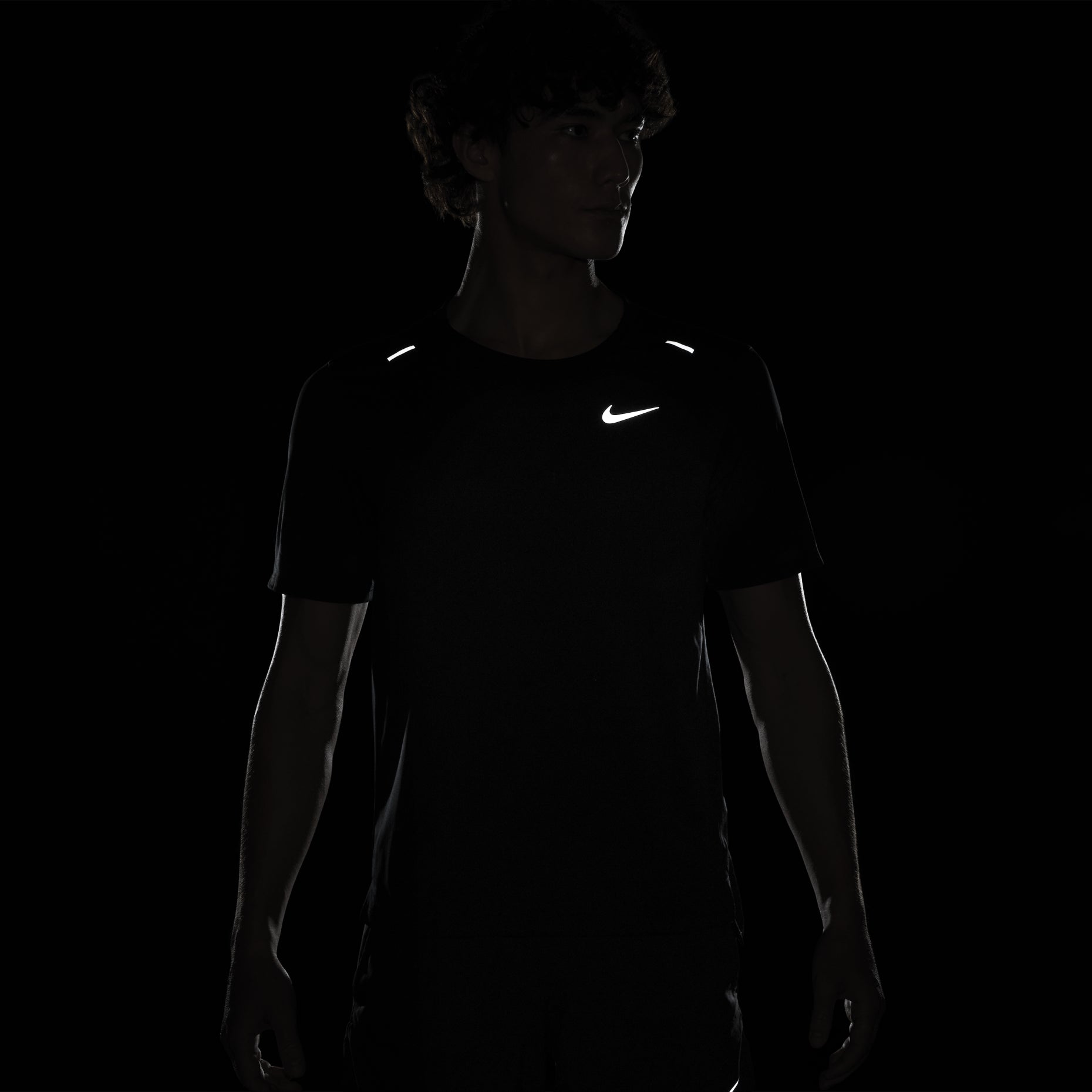 Nike Dri-FIT Rise 365 Ventilate Soft Running T-Shirt Men's Black CZ9185-013