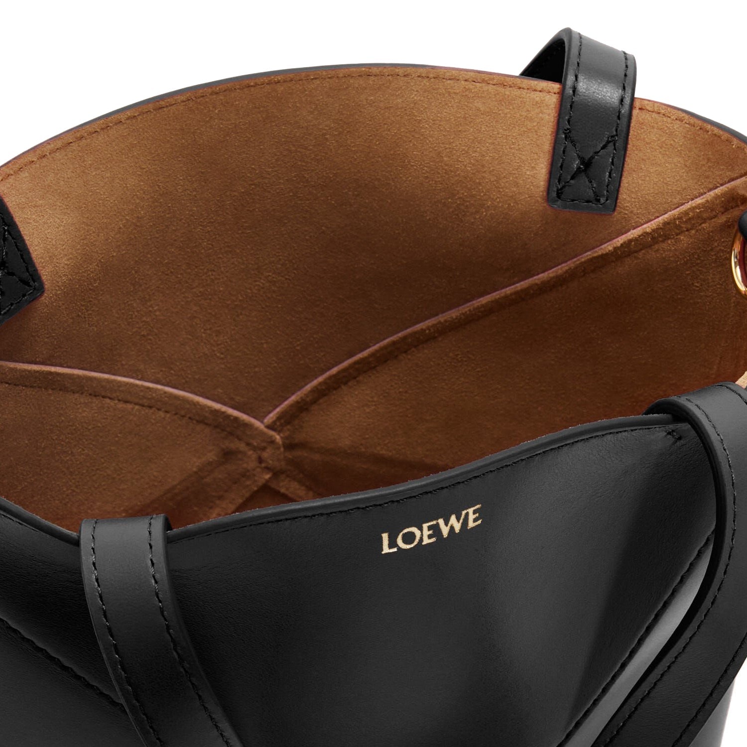 (WMNS) Loewe Mini Puzzle Fold Tote 'Black' A657V25X01-1100