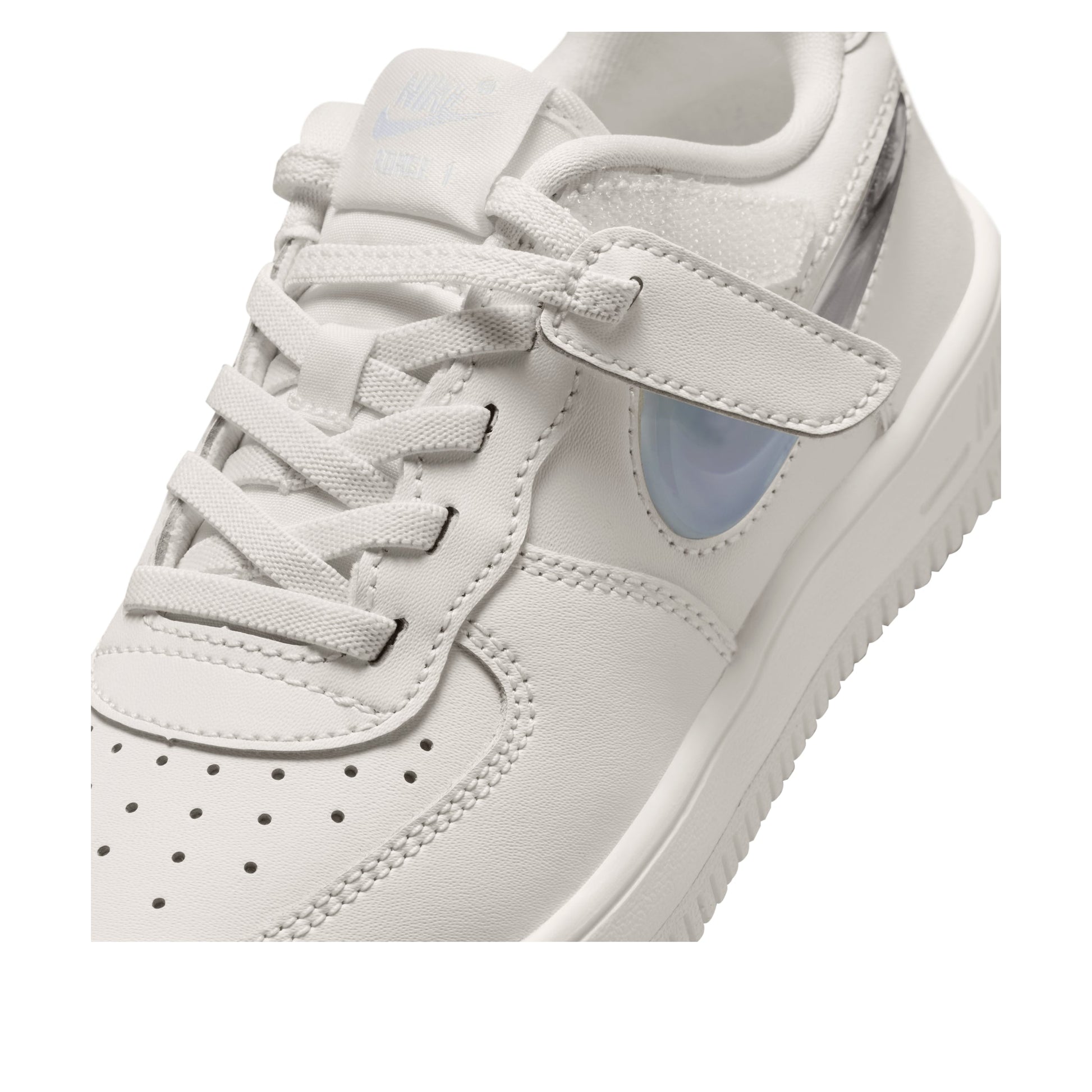(TD) Nike Force 1 Low EasyOn 'Sail White Soccer Gray' IR0592-101