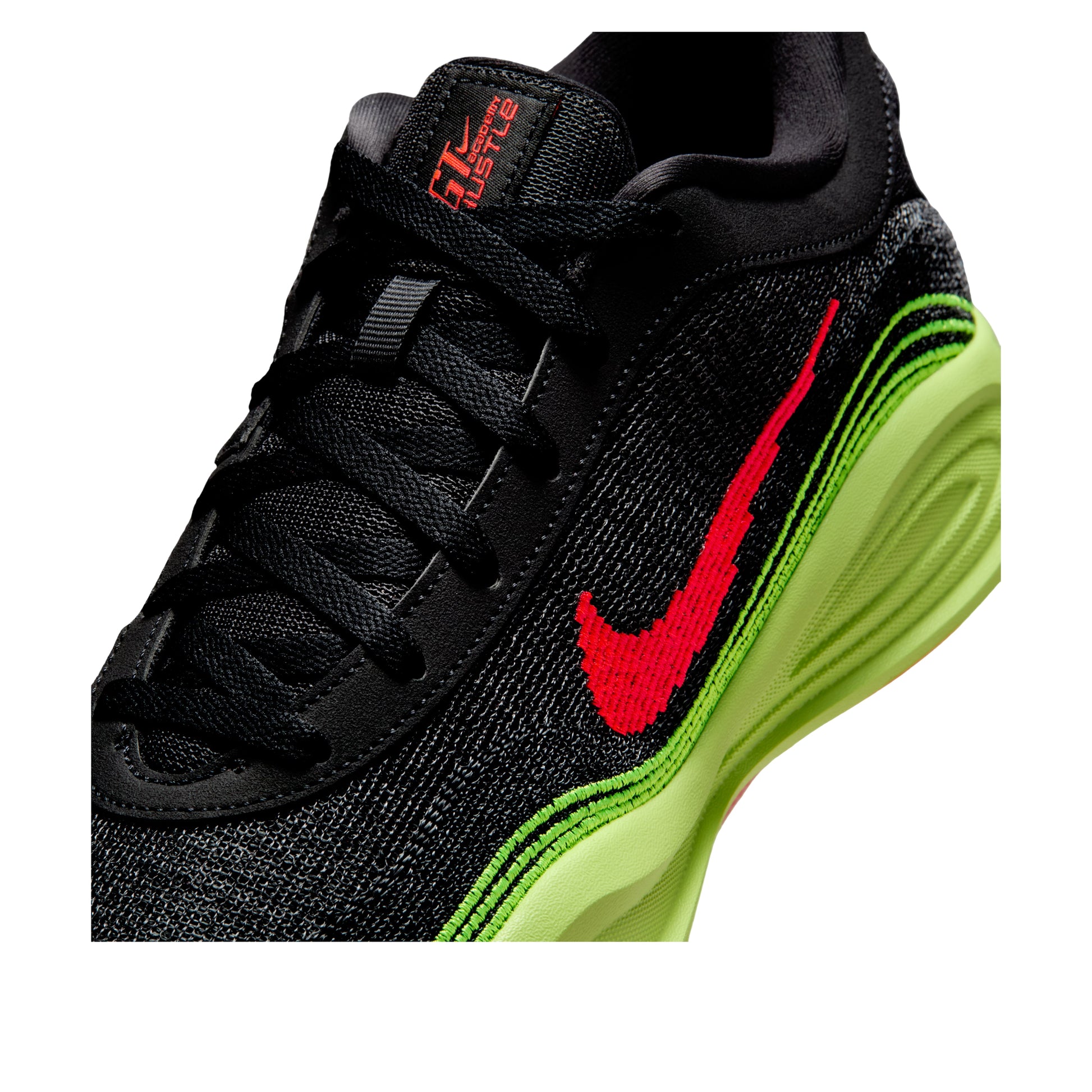 Nike G.T. Hustle Academy EP 'Black Volt Bright Crimson' FJ7808-007