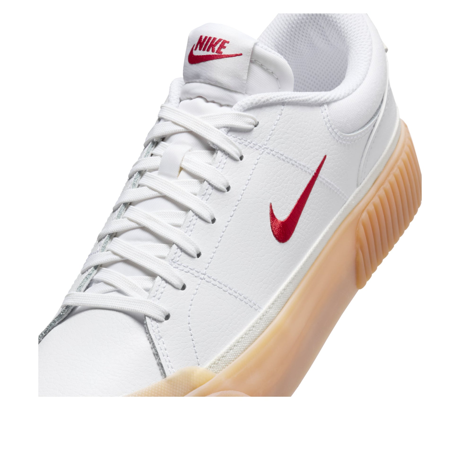 (WMNS) Nike Court Legacy Lift 'White Gum University Red' FV5526-103