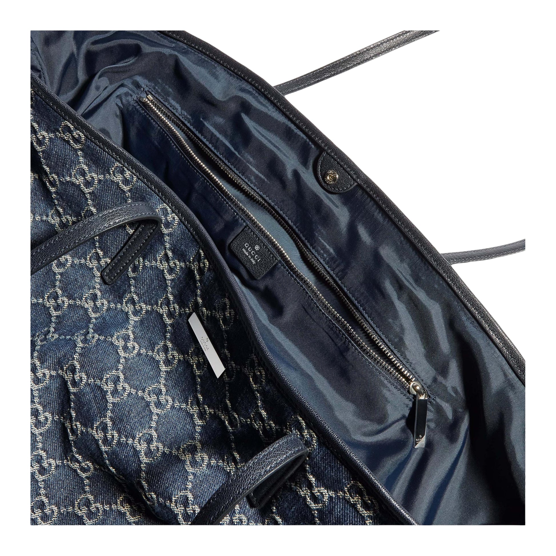 (WMNS) Gucci Tribeca Large Tote Bag 'Dark Blue' 874745-FAF8V-4042