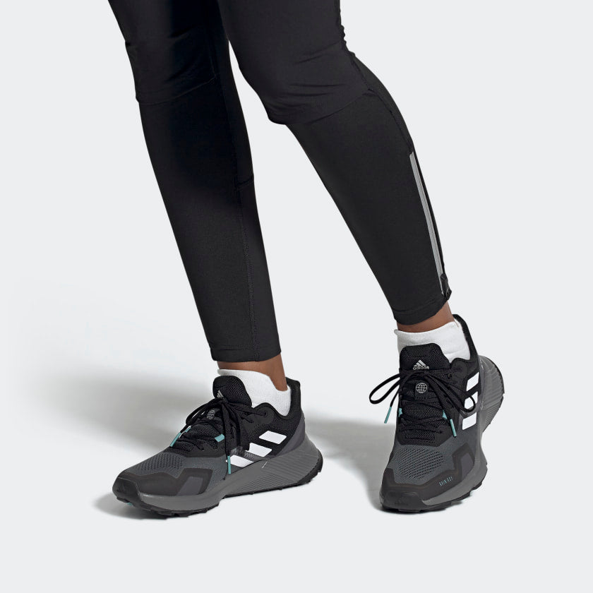 (WMNS) adidas Terrex Soulstride Rain.RDY 'Black Mint Ton' FZ3045