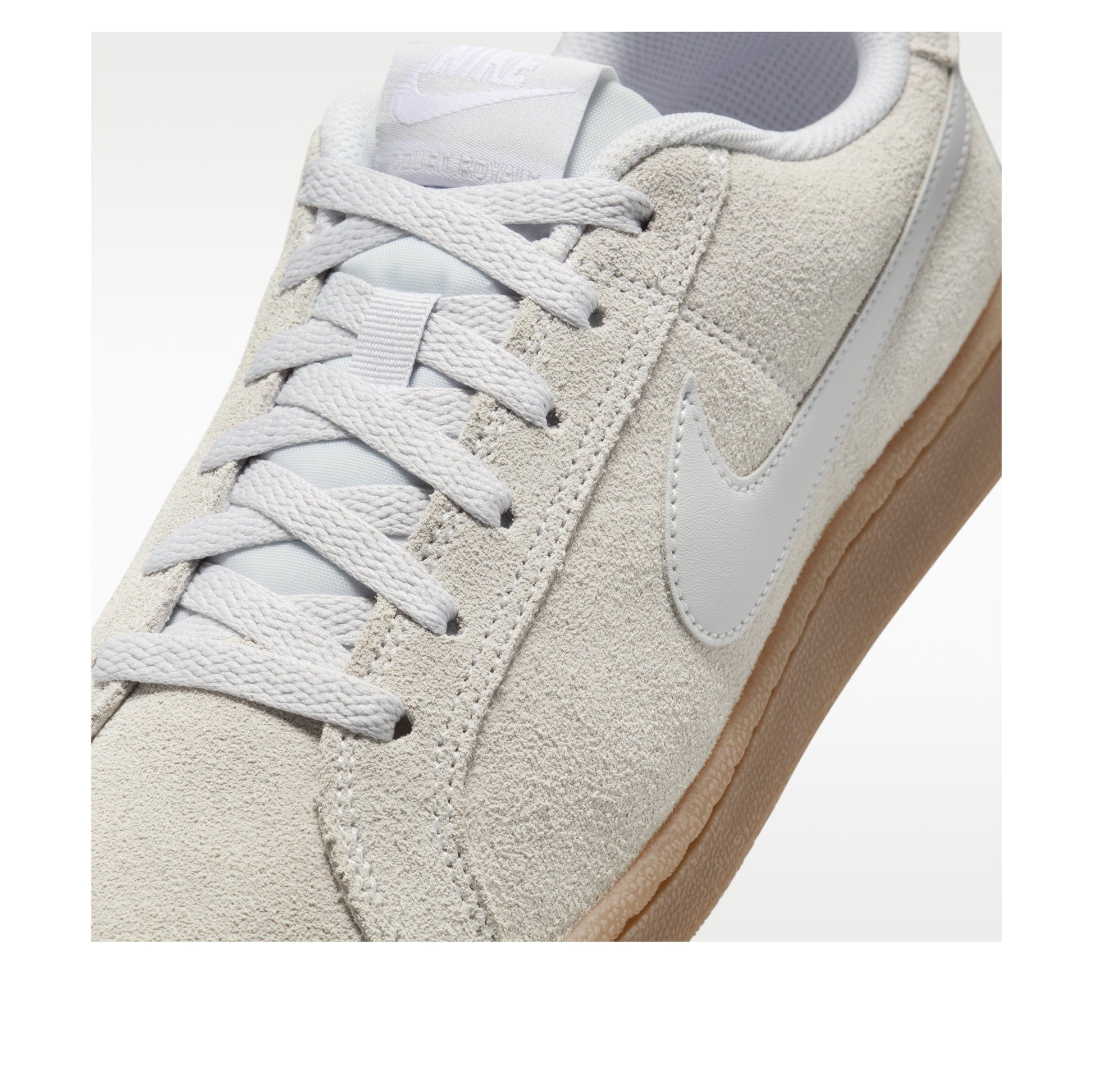 (WMNS) Nike Court Royale Suede 'Pure Platinum' 916795-001