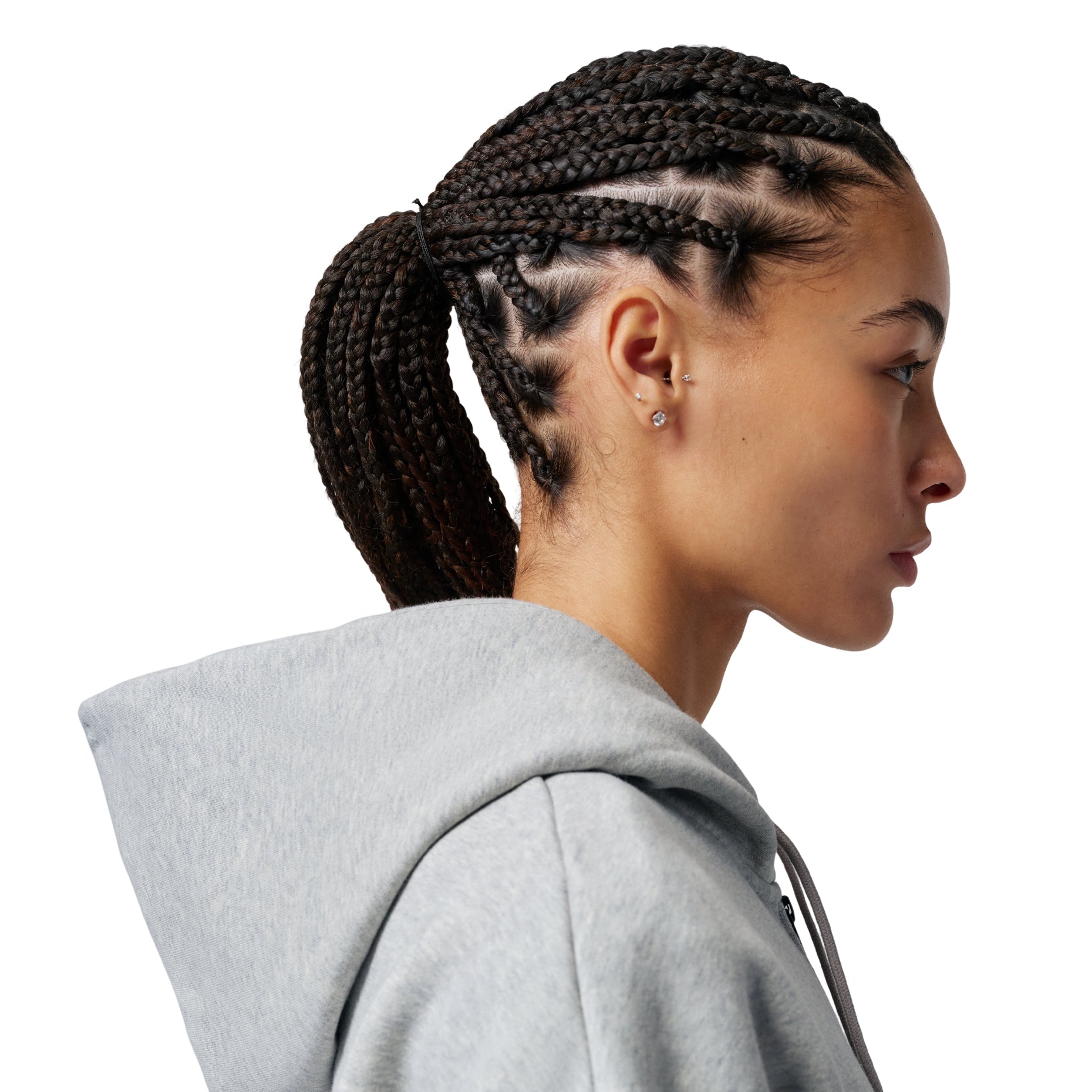 Air Jordan x Levi's Full-Zip Hoodie Asia Sizing 'Grey Heather Black Gym Red' IM6735-050