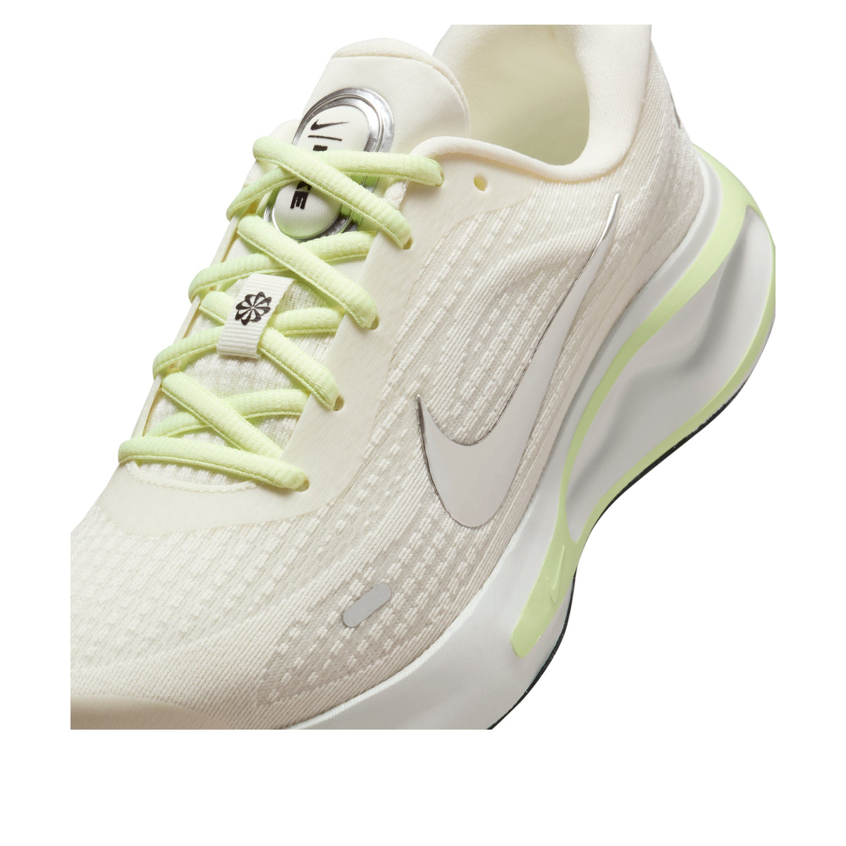 (WMNS) Nike Journey Run 'Sail Metallic Silver Barely Volt' FJ7765-115