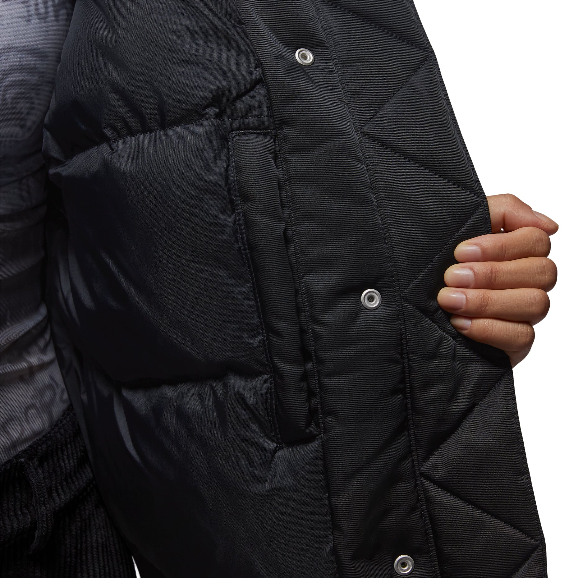 (WMNS) Air Jordan Flight Therma-Fit Down Jacket 'Black' HV0361-010