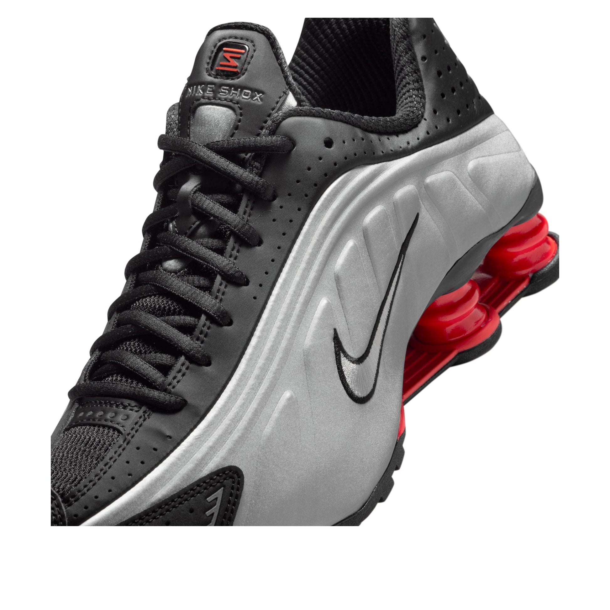 (WMNS) Nike Shox R4 'Black Light Crimson' AR3565-011