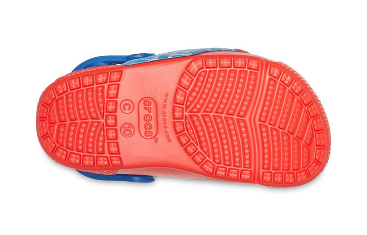 (GS) Crocs Fun Lab SpiderMan Lights Clogs 'Red Blue' 205506-8C1