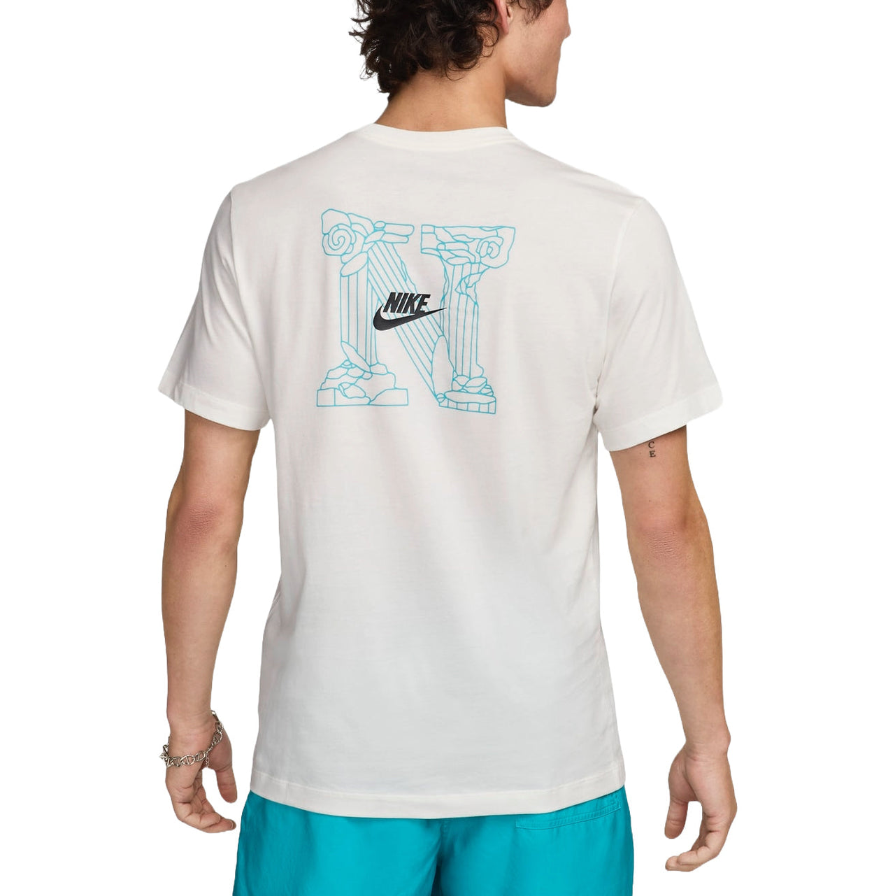 Nike Sportswear Swoosh T-Shirt Asia Sizing 'Sail' FZ5418-133