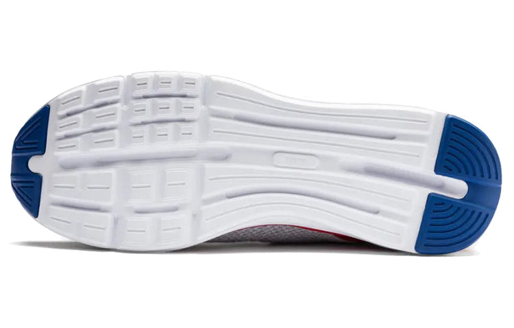 PUMA Enzo Beta Woven Low-top Running Shoes Grey/Red/Blue 192444-05