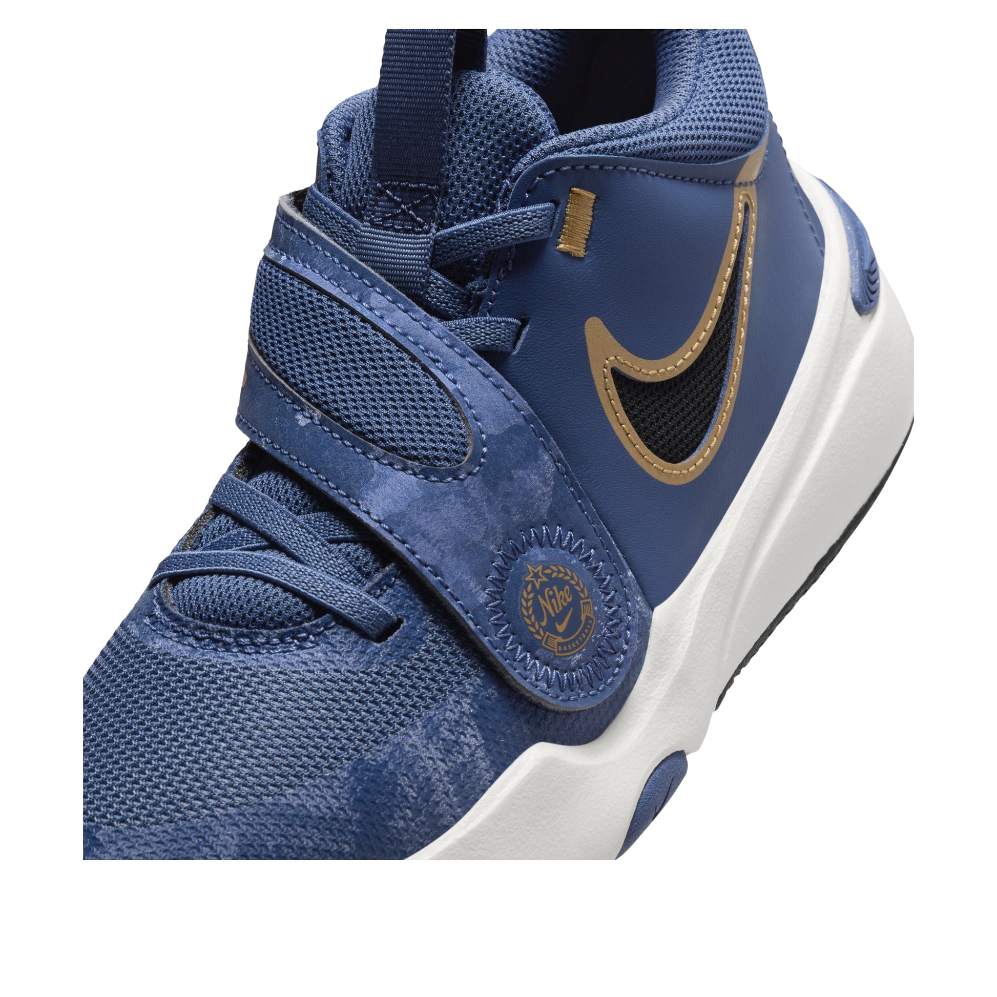 (GS) Nike Team Hustle D 11 'Mystic Navy Metallic Gold' FZ8463-400