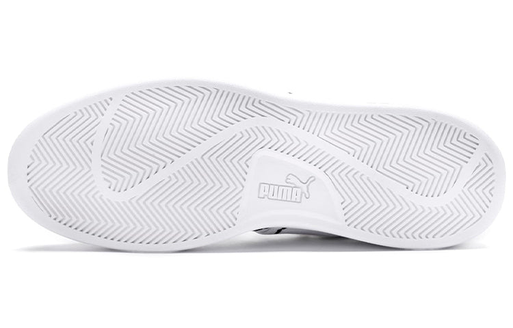 PUMA Smash v2 Slip On White/Black 369129-02