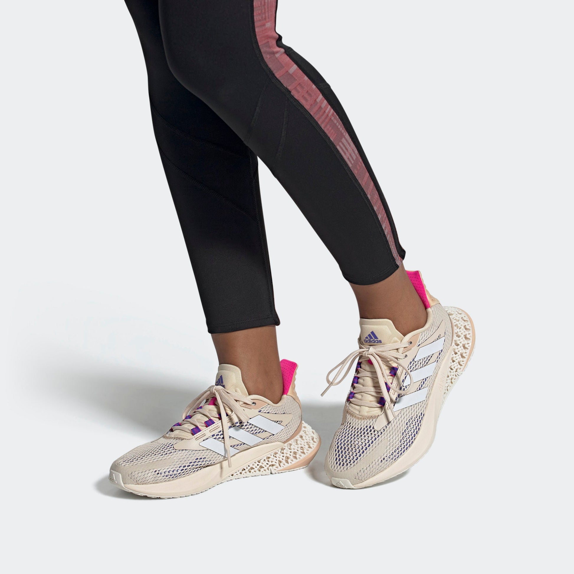 (WMNS) adidas 4DFWD Pulse 'Halo Ivory Blush' Q46226