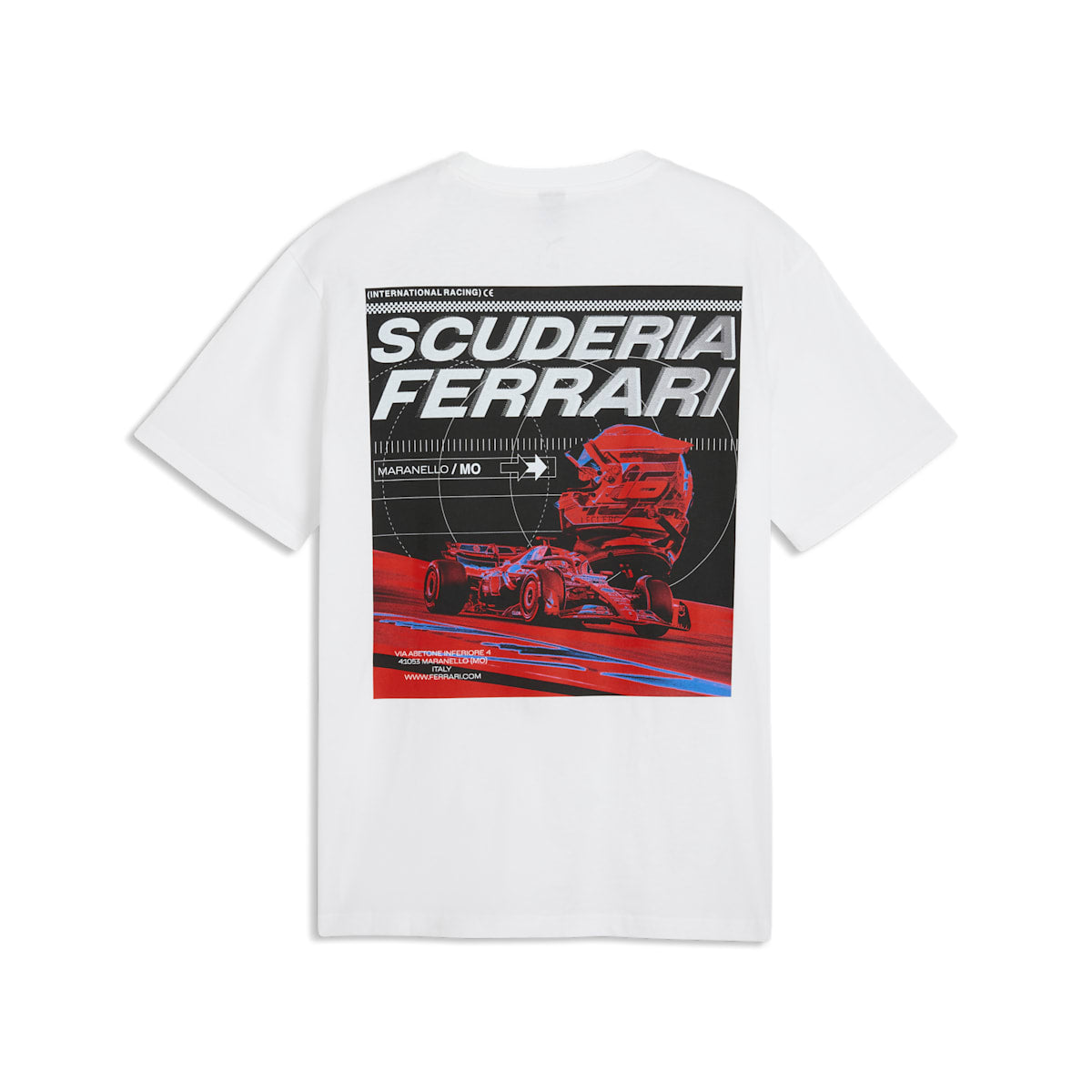 PUMA x Scuderia Ferrari Speed T-Shirt 'PUMA White' 635443-04