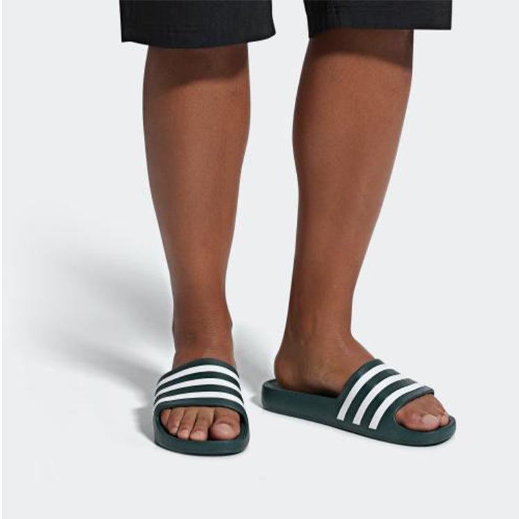 adidas Adilette Aqua Slides 'Legend Ivy' F35537