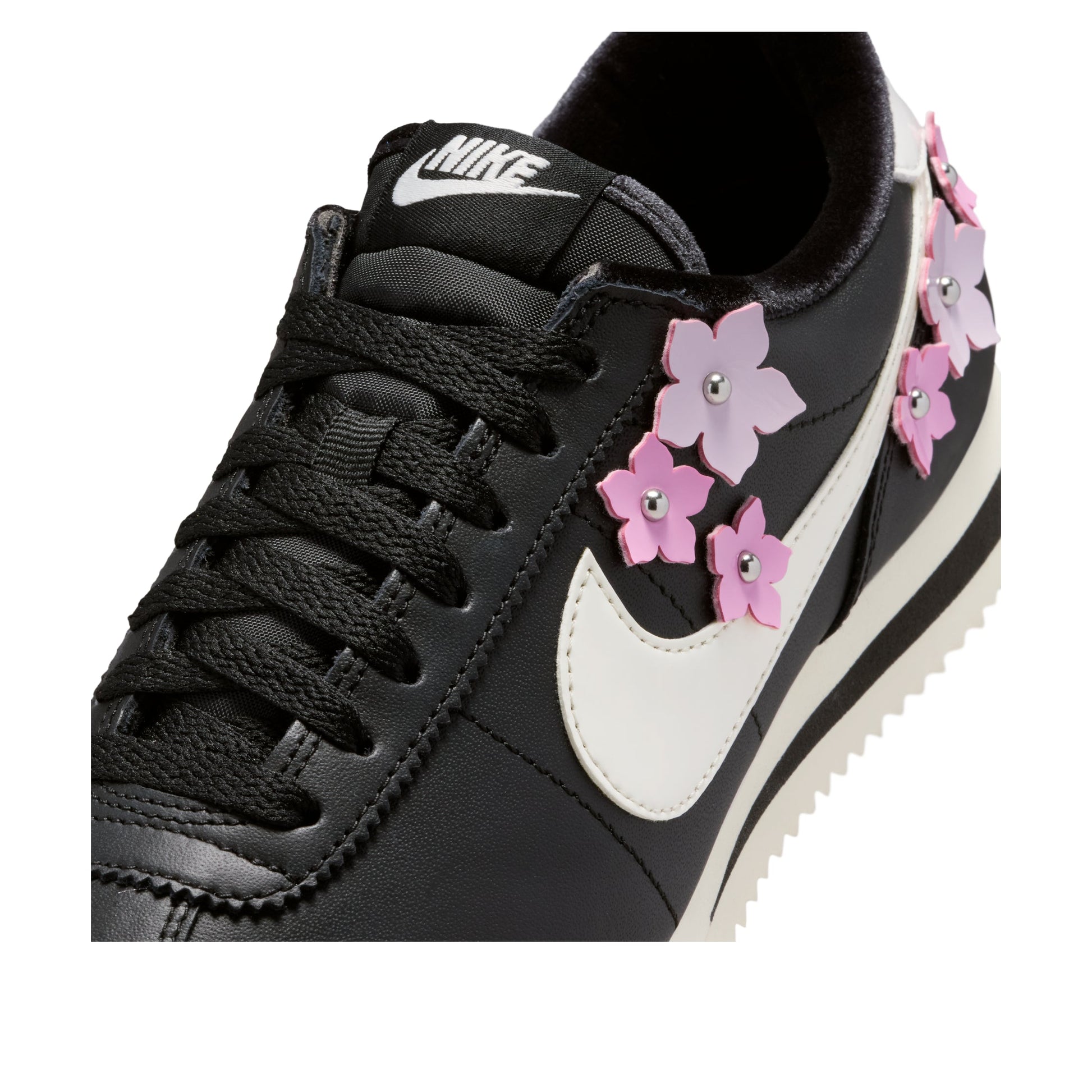 (WMNS) Nike Cortez Leather 'Florette - Black Pink Rise' IV5675-001