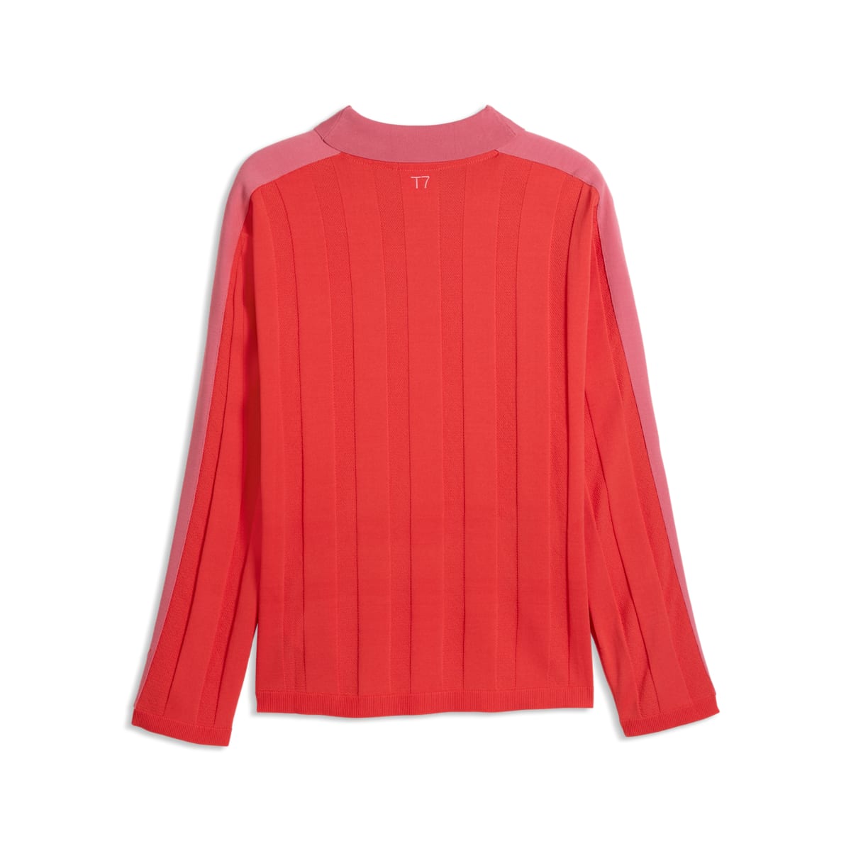 PUMA T7 Long Sleeve Polo 'Red Glamour' 635504-24