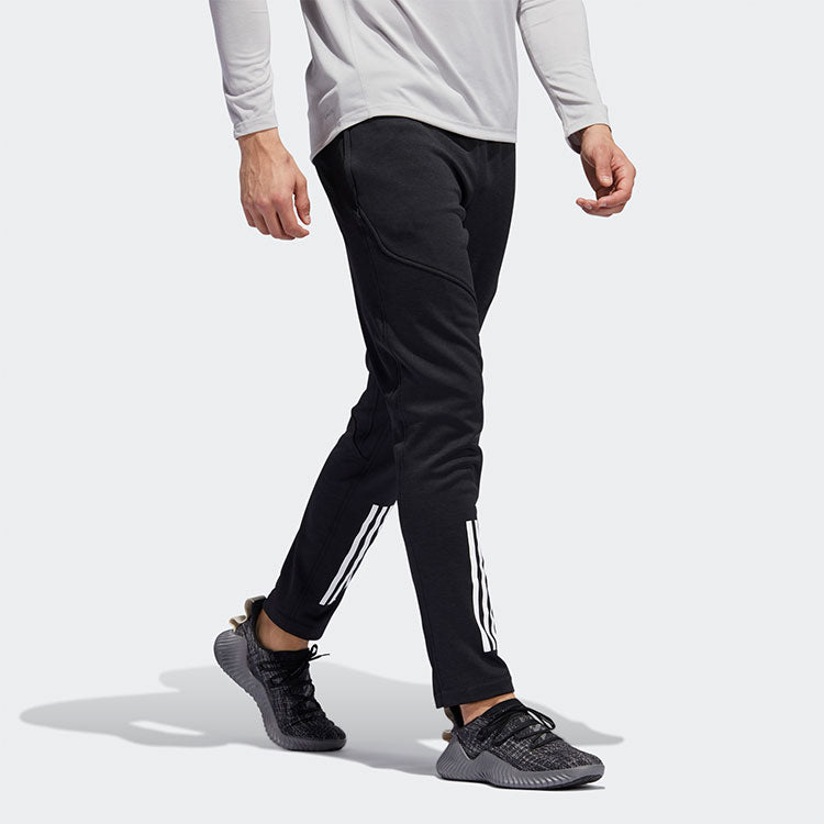 adidas Climaheat 3-Stripes Training Slim Fit Sports Pants Black DX9427