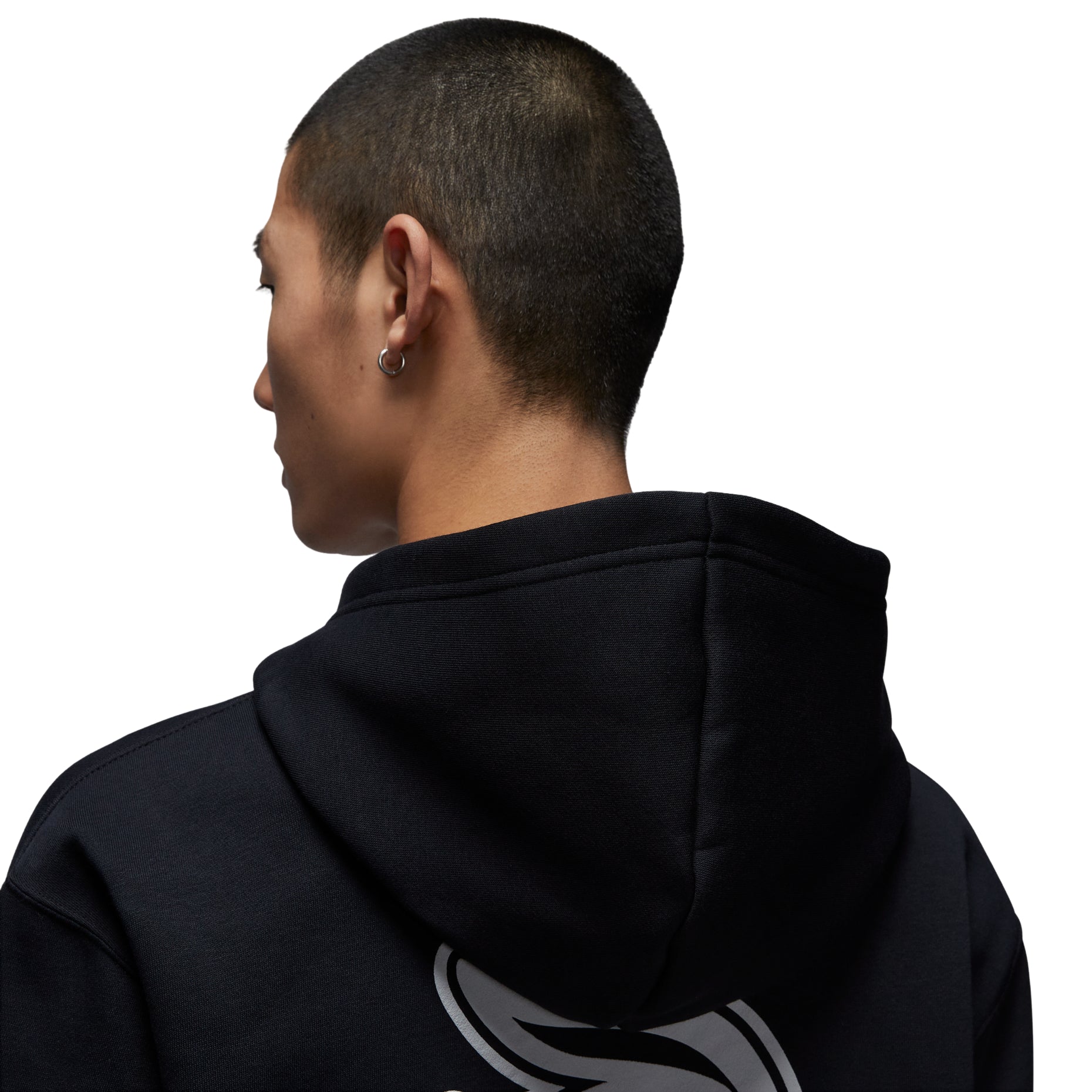 Air Jordan AJ8 Fleece Pullover Hoodie 'Black' IQ6982-010