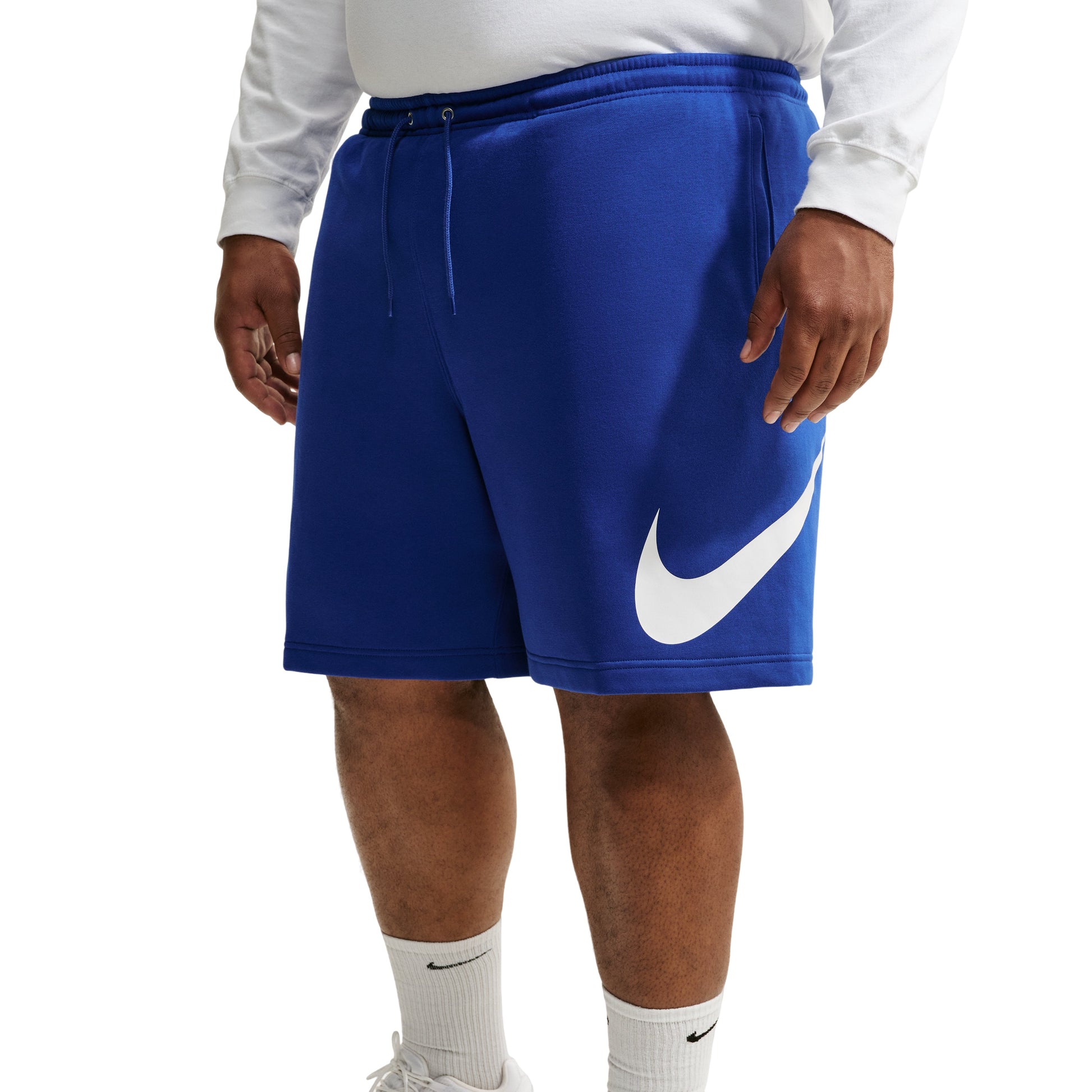 Nike Club Fleece Shorts 'Old Royal White' FN3906-417